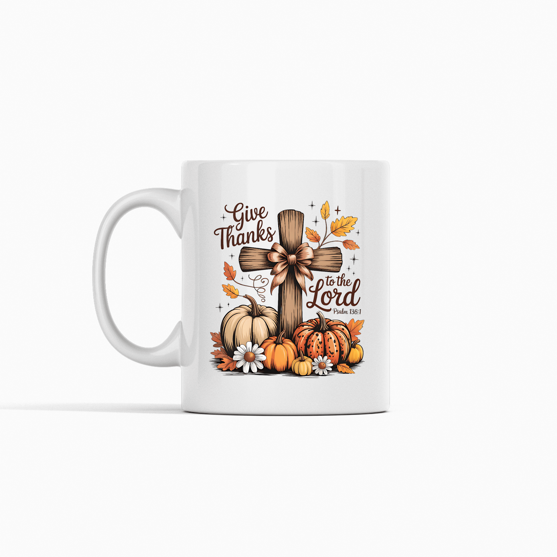 Give Thanks to the Lord Fall Mug - Granville Designs