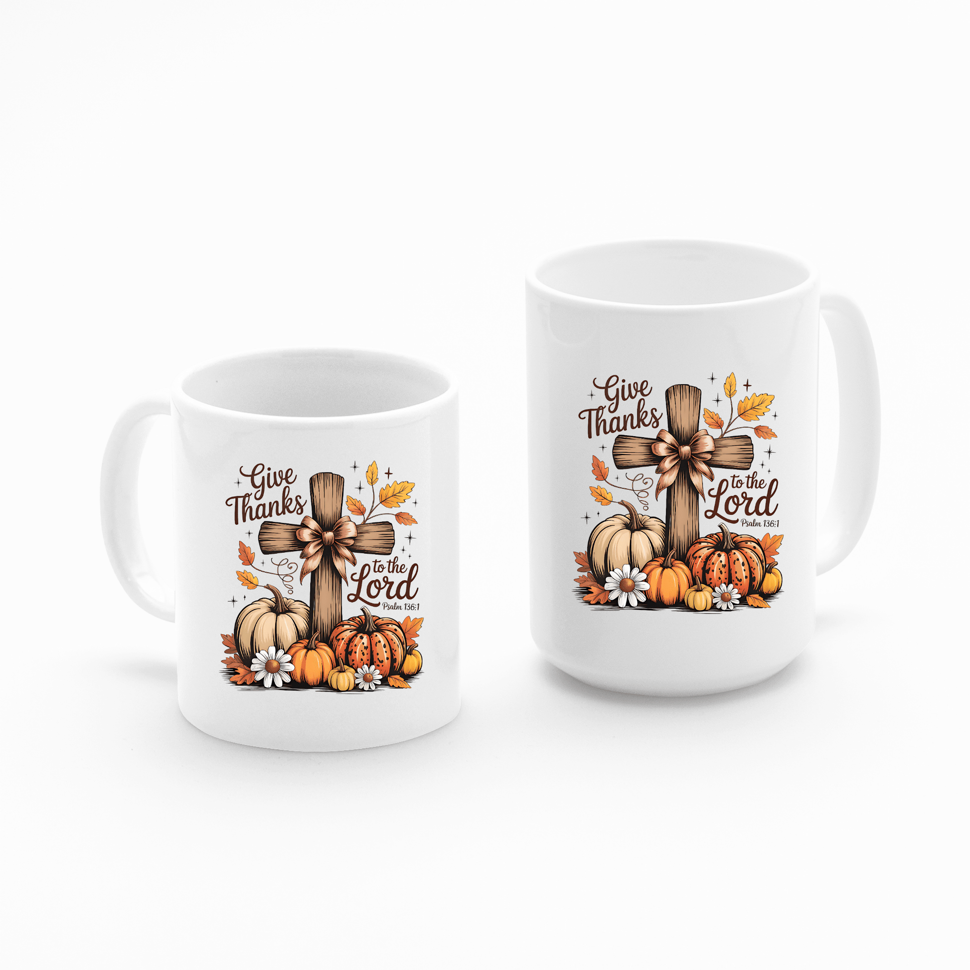 Give Thanks to the Lord Fall Mug - Granville Designs