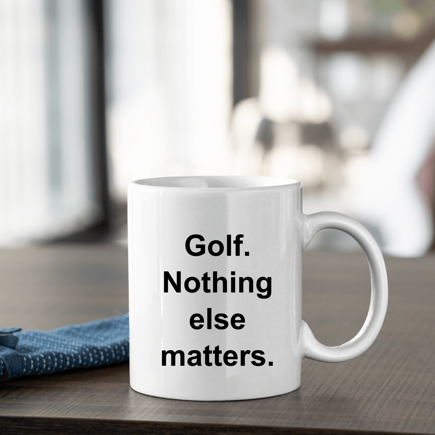 Golf Nothing Else Matters Mug | Funny Golf Coffee Mug - Granville Designs