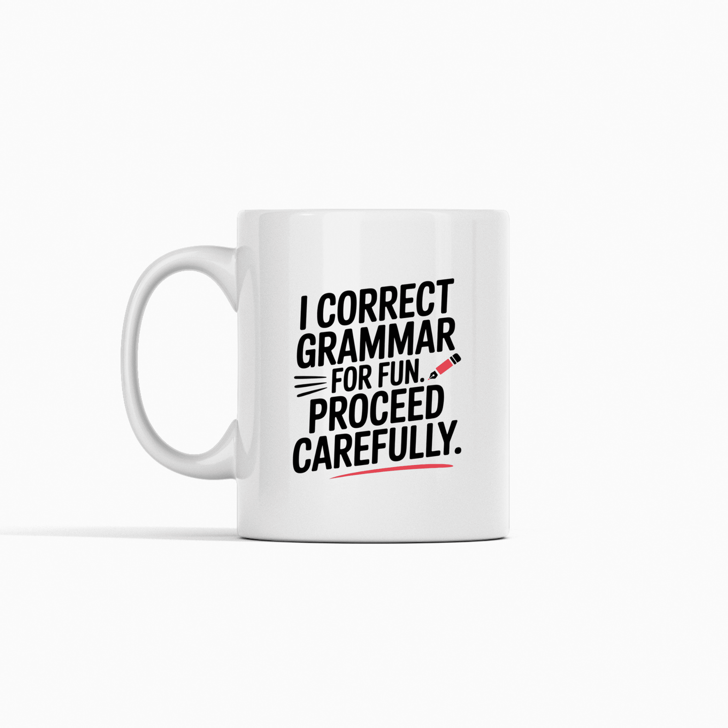 I Correct Grammar for Fun Mug | Funny English Teacher Gift - Granville Designs