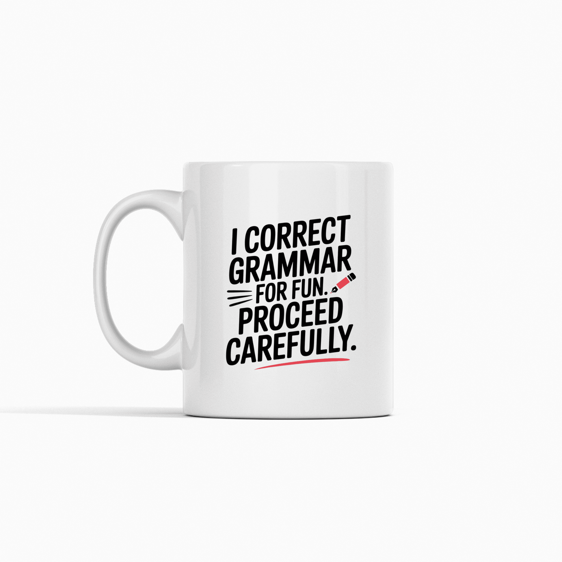 I Correct Grammar for Fun Mug | Funny English Teacher Gift - Granville Designs