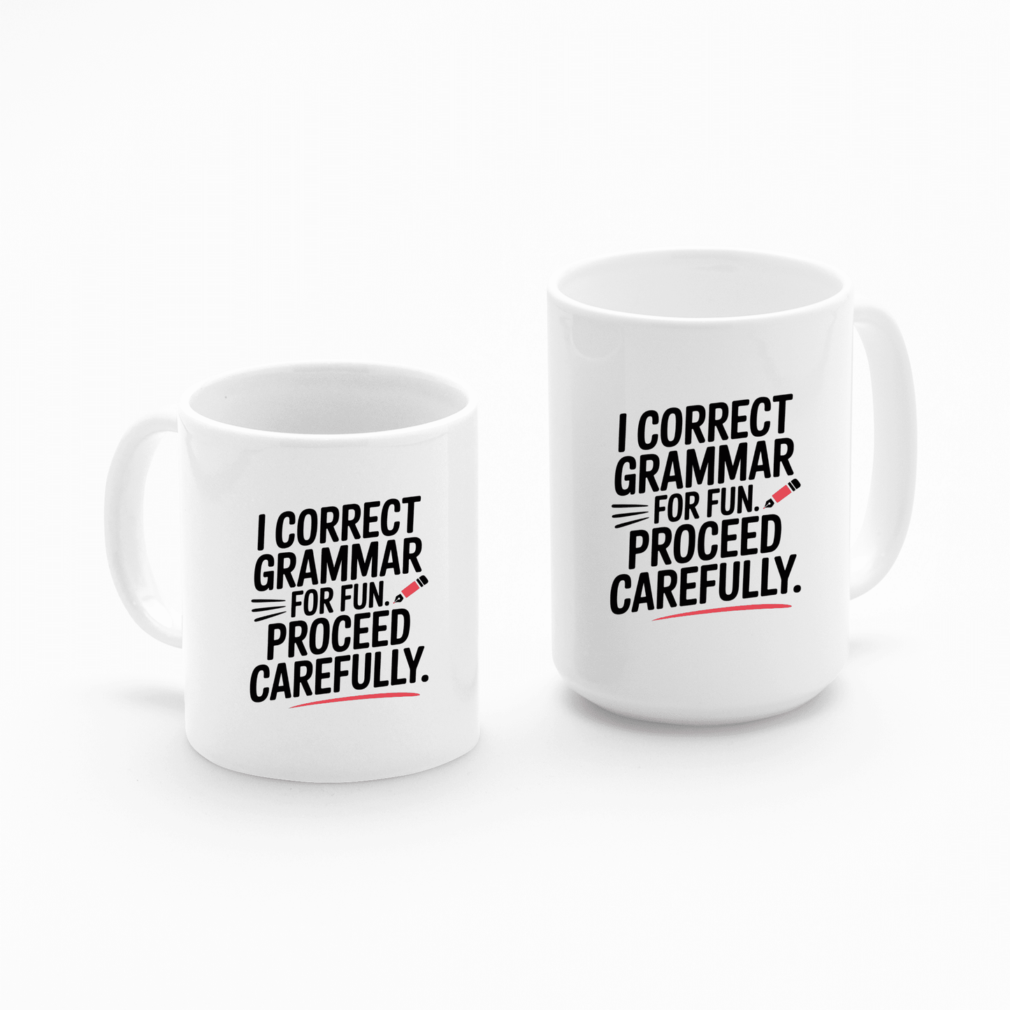 I Correct Grammar for Fun Mug | Funny English Teacher Gift - Granville Designs