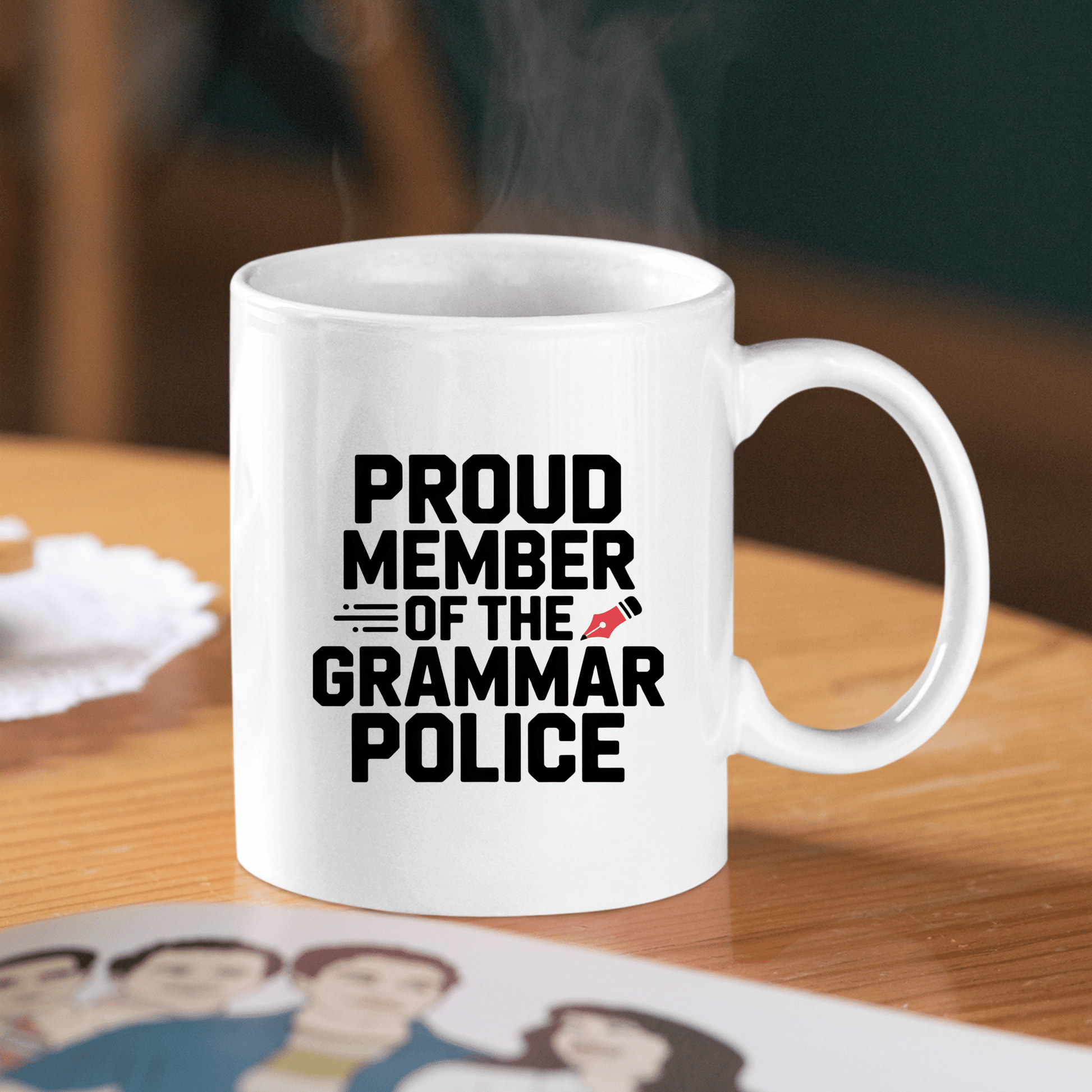 Grammar Police Mug | Funny Gift for Teachers - Granville Designs