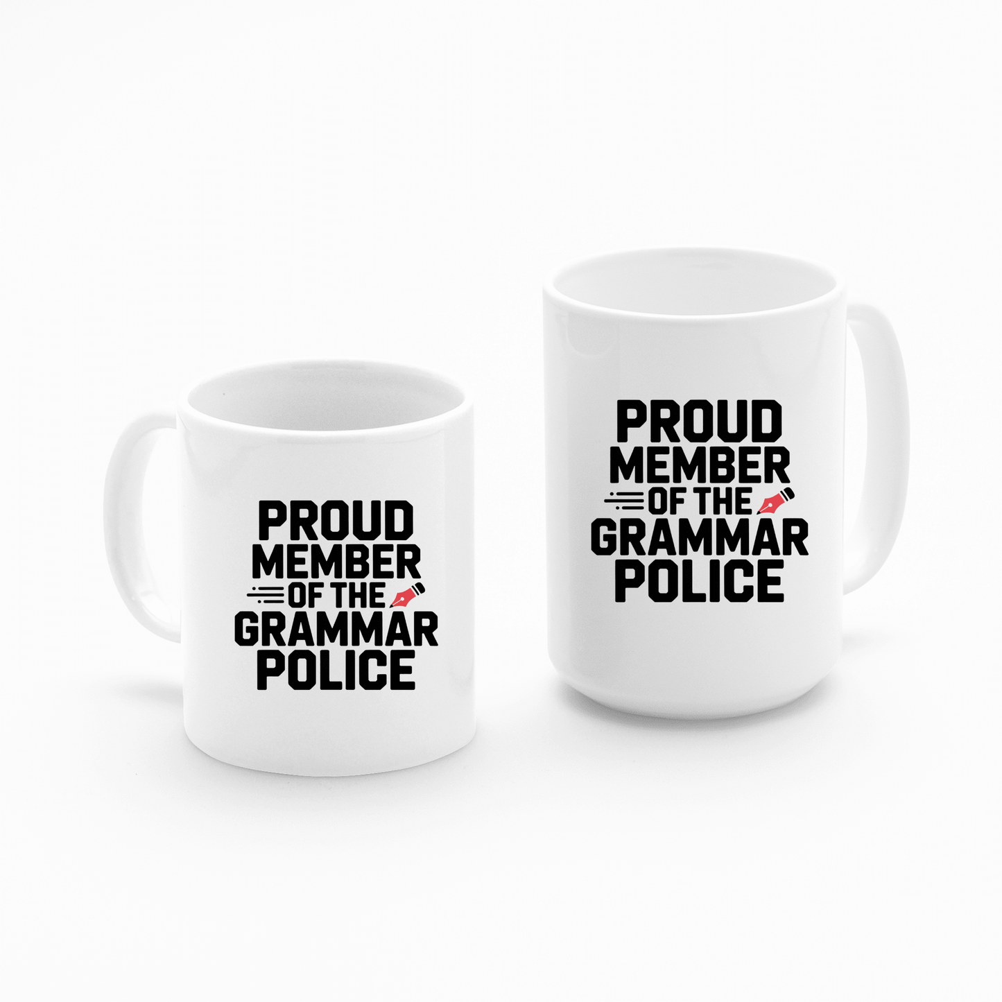 Grammar Police Mug | Funny Gift for Teachers - Granville Designs