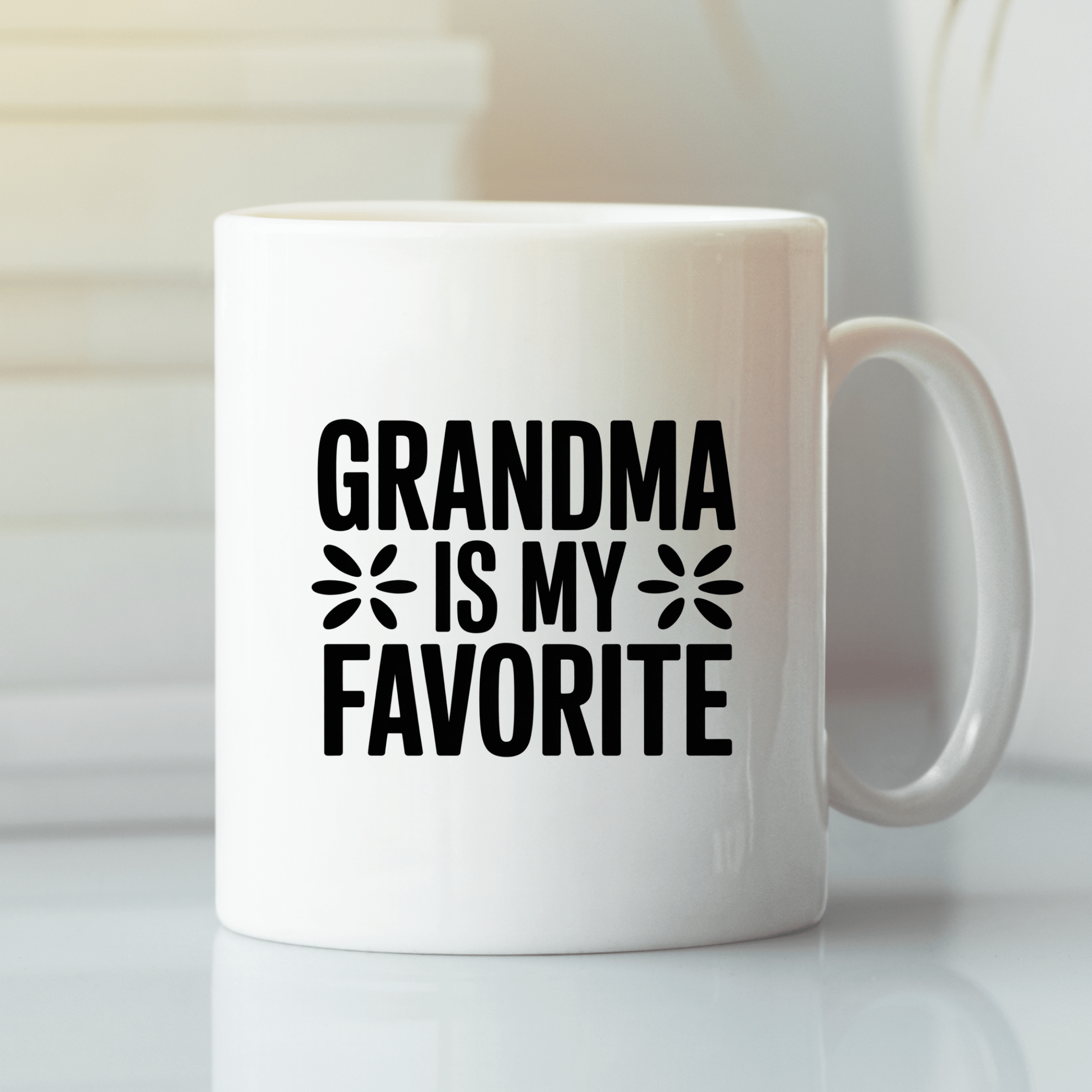Grandma Is My Favorite Mug | Mother’s Day Gift - Granville Designs