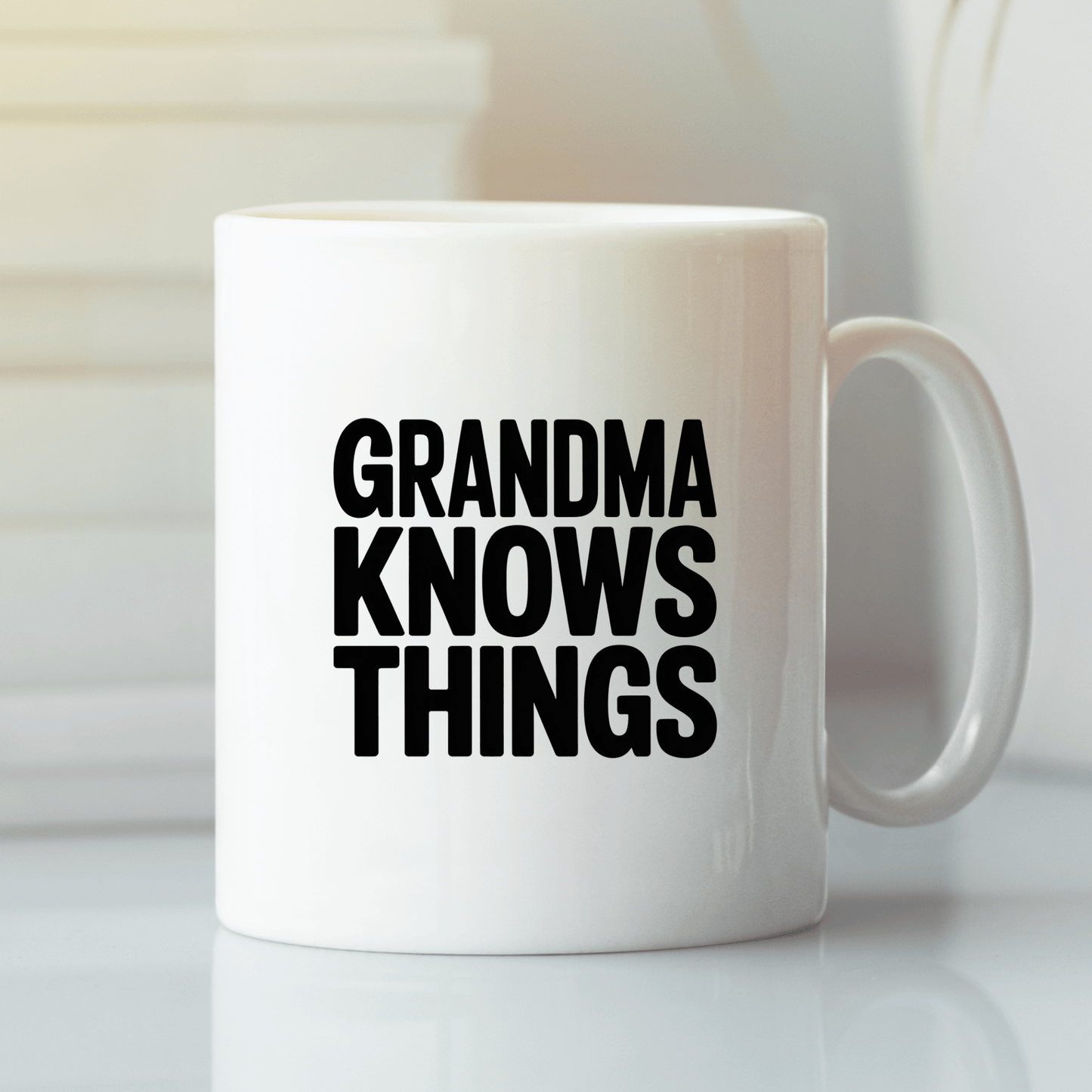 Grandma Knows Things Mug | Mother’s Day Gift - Granville Designs