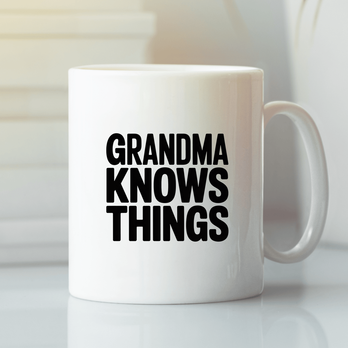 Grandma Knows Things Mug | Mother’s Day Gift - Granville Designs