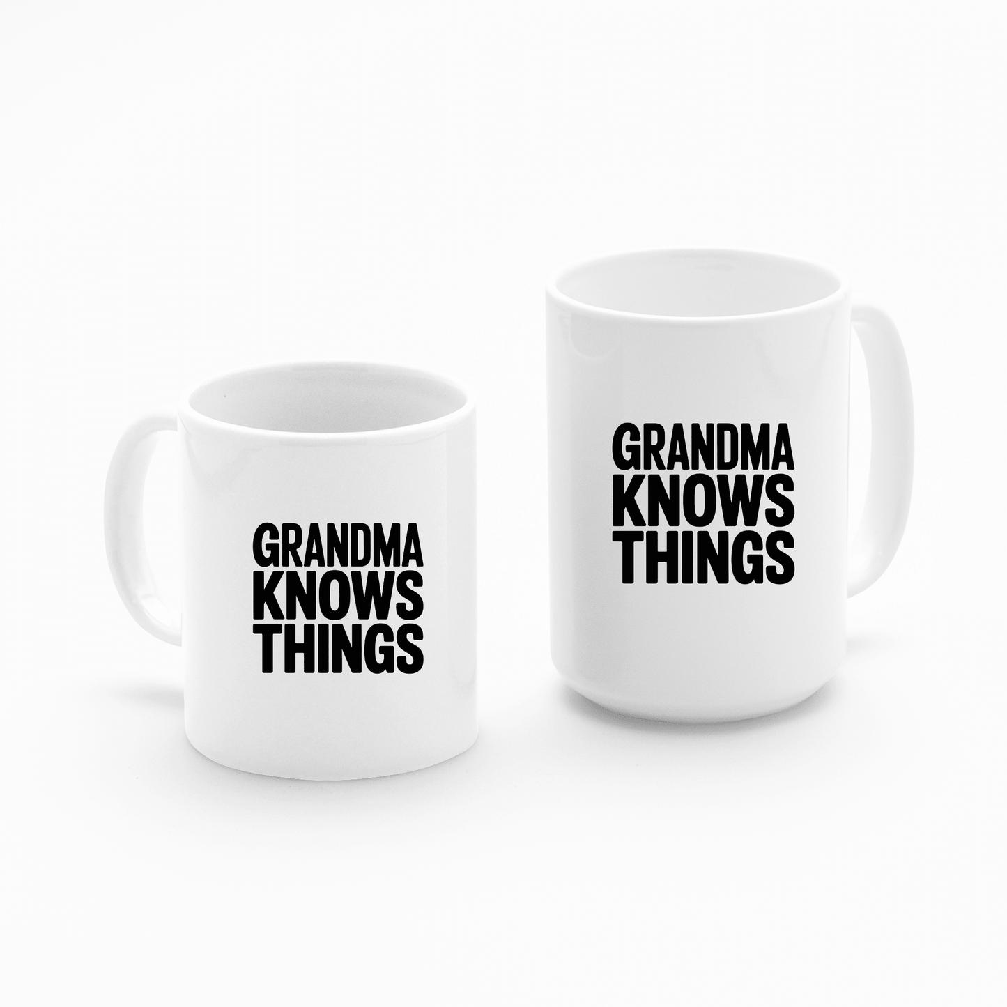 Grandma Knows Things Mug | Mother’s Day Gift - Granville Designs
