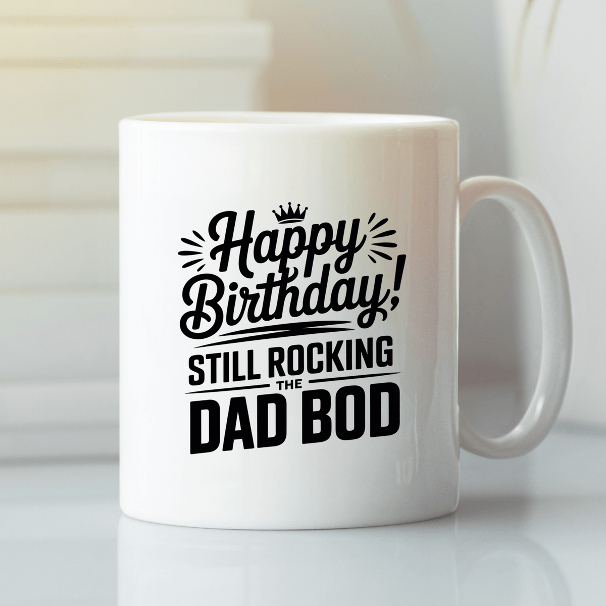 Dad Bod Birthday Mug | Funny Birthday Gift for Dad - Granville Designs