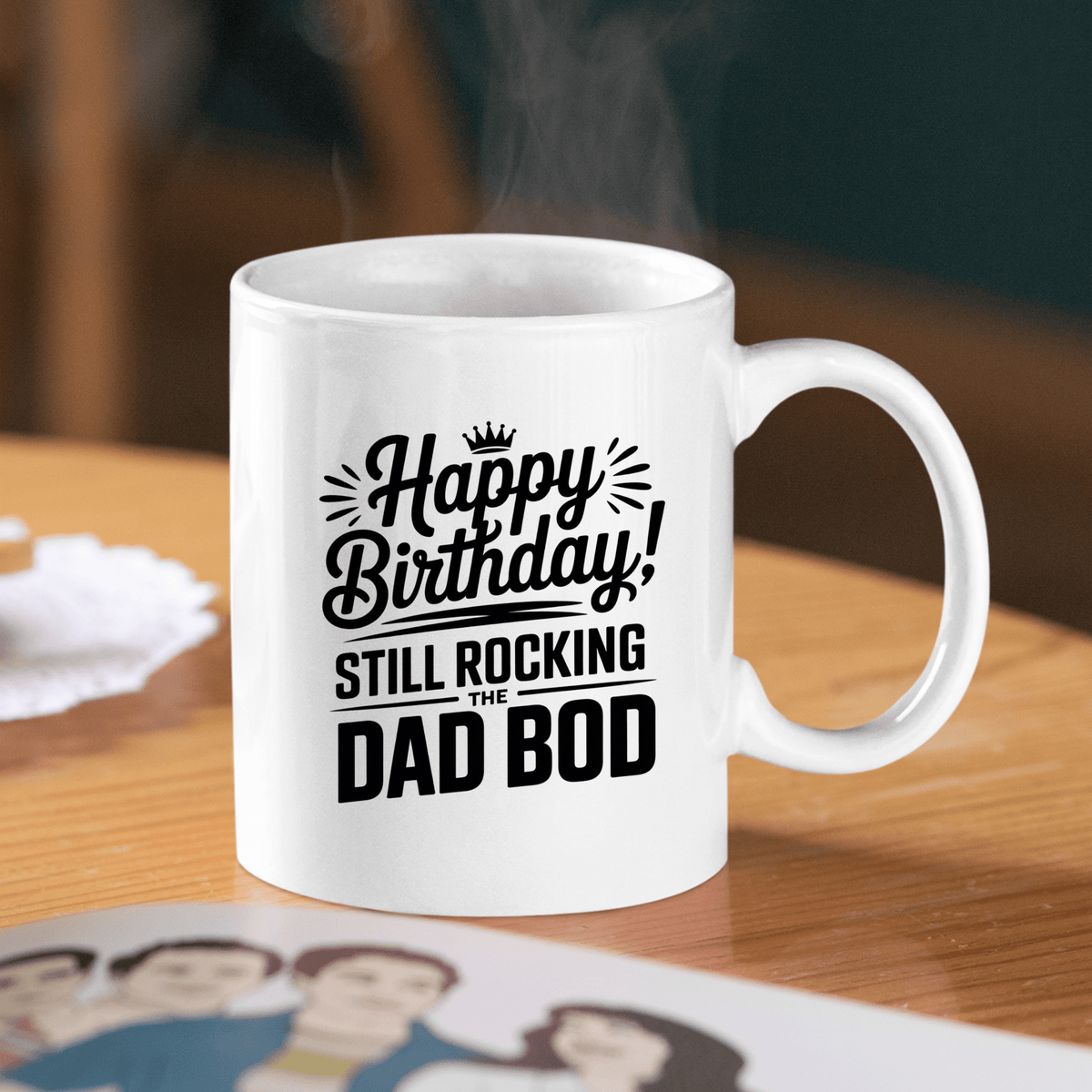 Dad Bod Birthday Mug | Funny Birthday Gift for Dad - Granville Designs