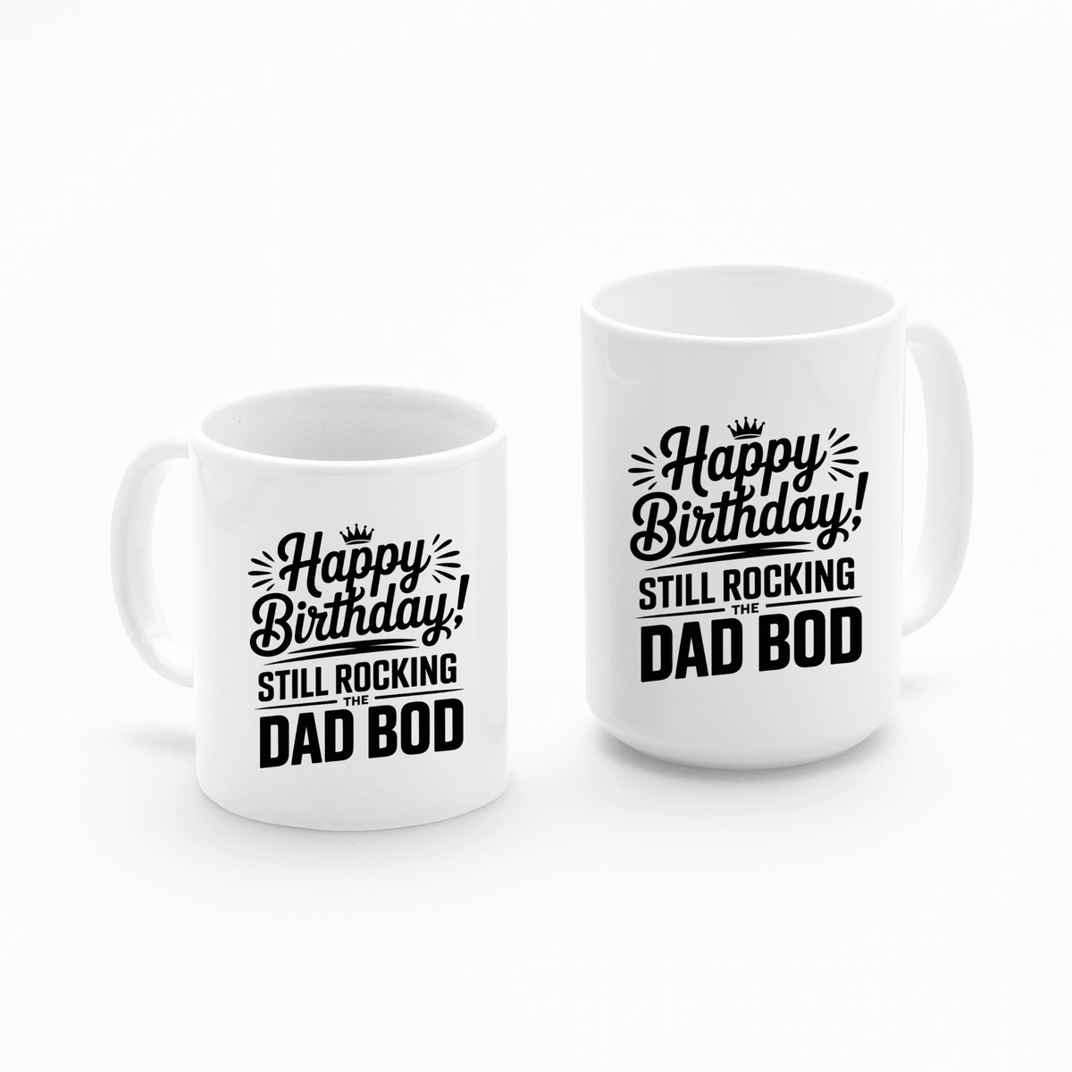 Dad Bod Birthday Mug | Funny Birthday Gift for Dad - Granville Designs