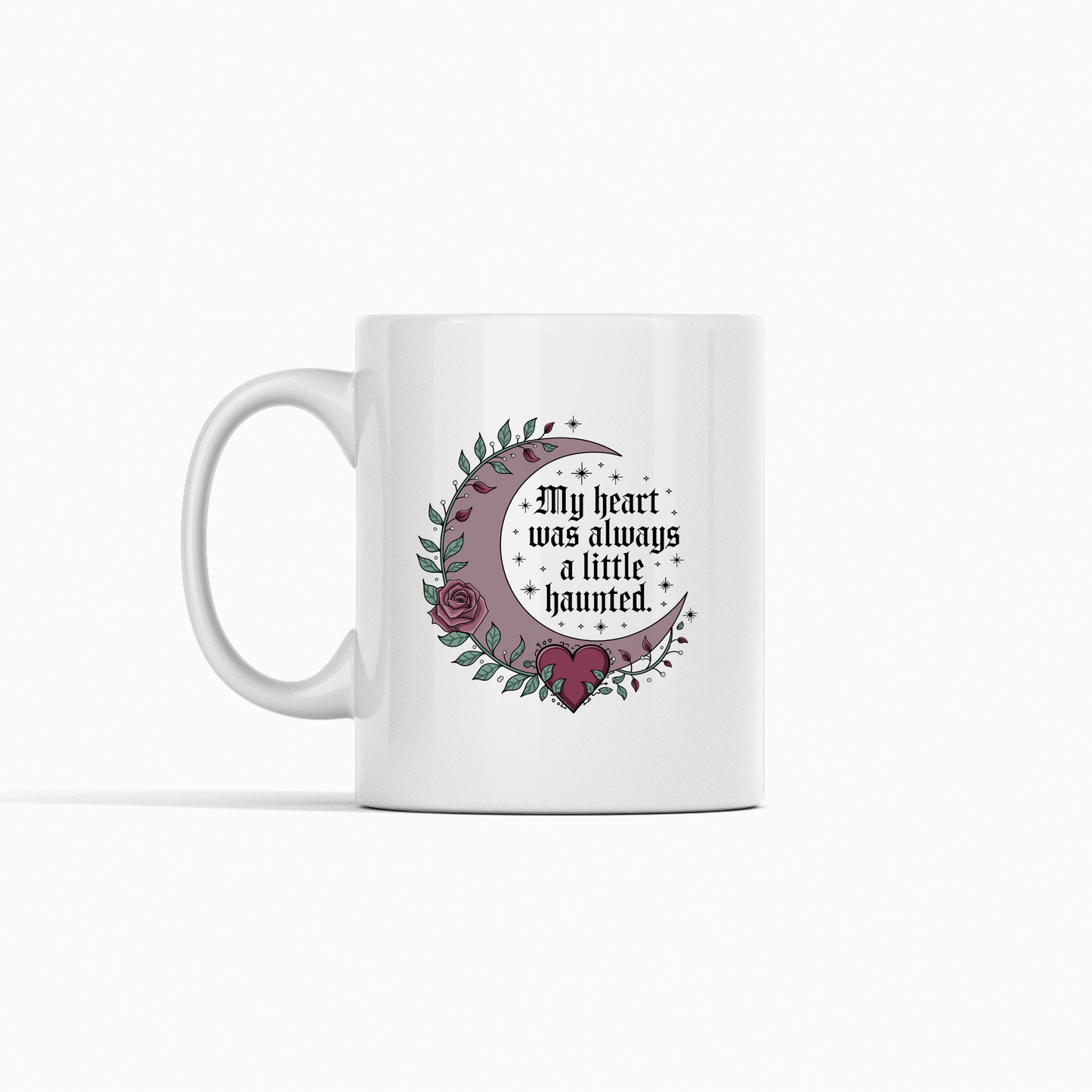 Haunted Heart Mug | Moody Gothic Coffee Cup - Granville Designs