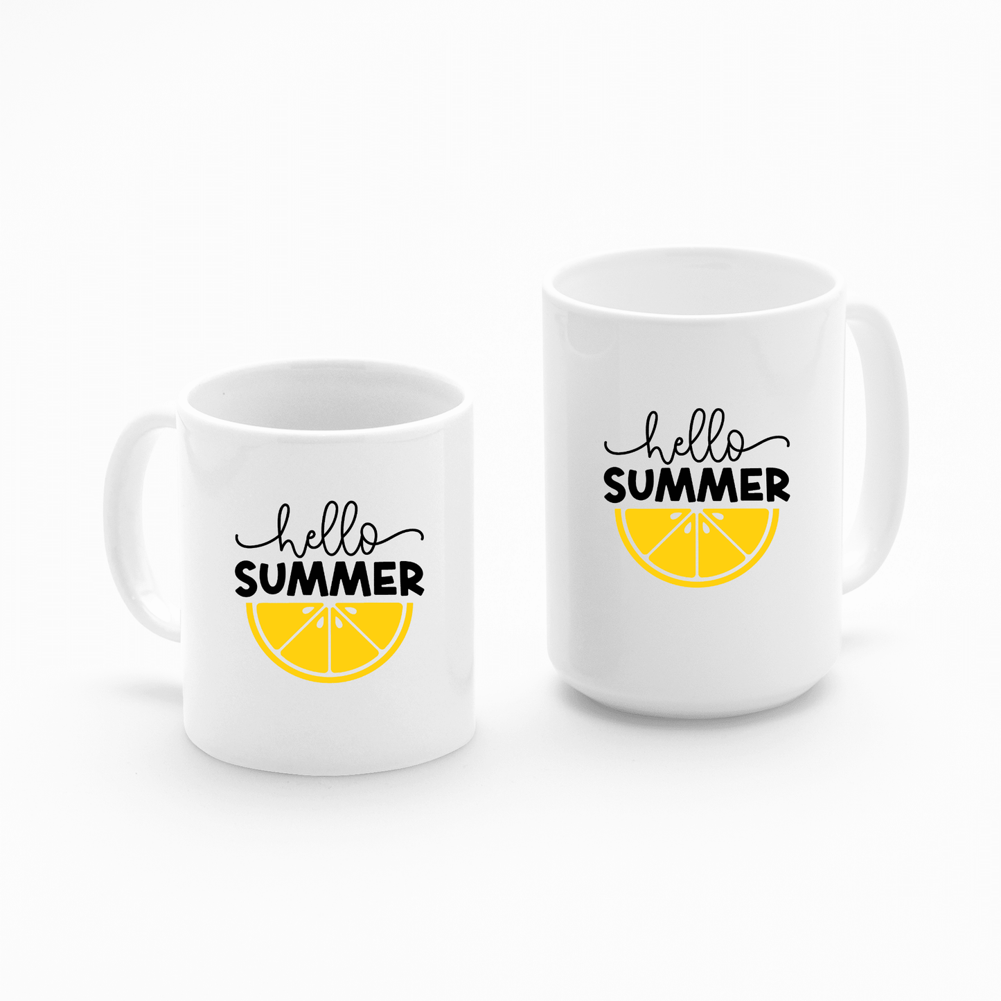 Hello Summer Mug | Lemon Summer Coffee Mug - Granville Designs