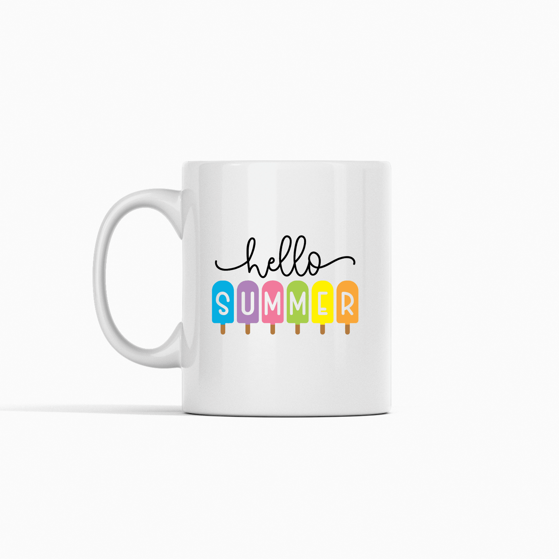 Hello Summer Mug | Popsicle Summer Coffee Mug - Granville Designs