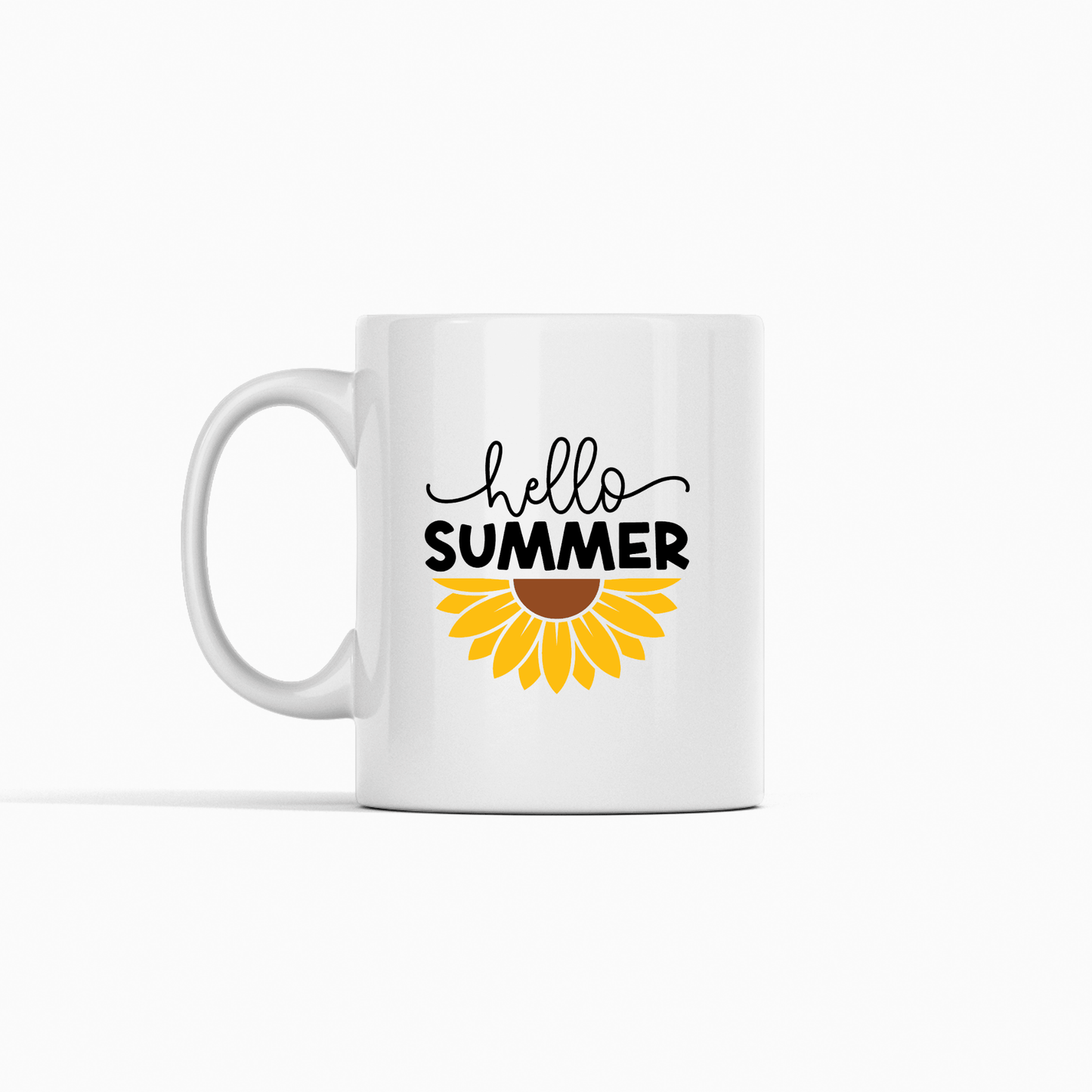 Hello Summer Mug | Sunflower Summer Coffee Mug - Granville Designs
