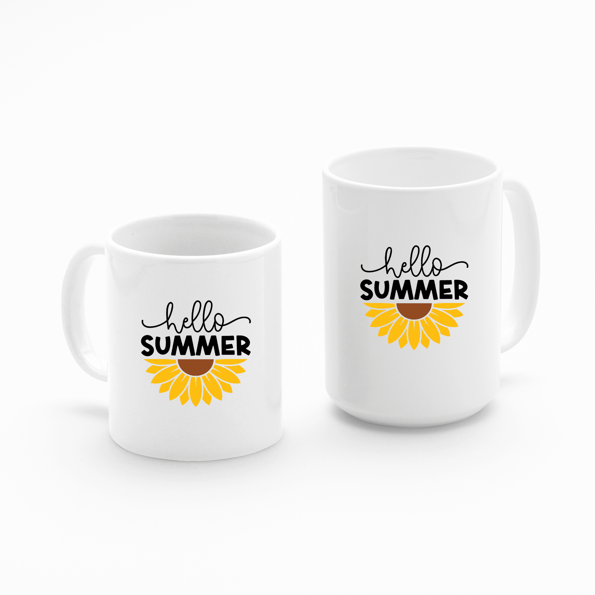 Hello Summer Mug | Sunflower Summer Coffee Mug - Granville Designs