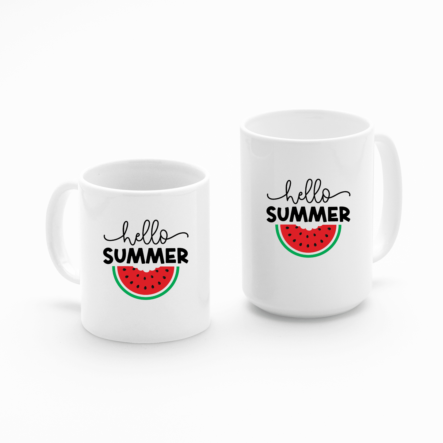 Hello Summer Mug | Watermelon Summer Coffee Mug - Granville Designs