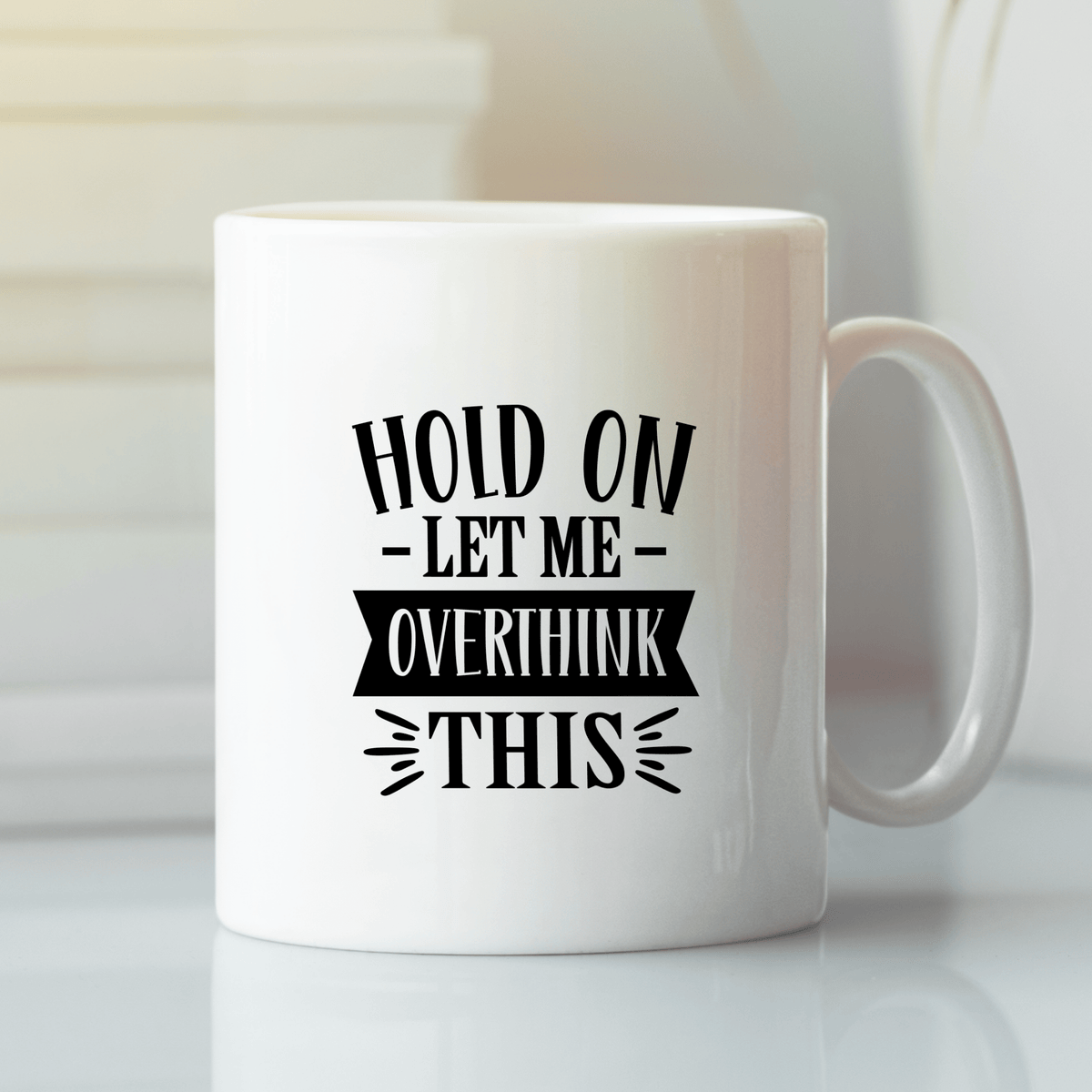 Overthinker Mug | Funny Anxiety Gift for Overthinkers - Granville Designs