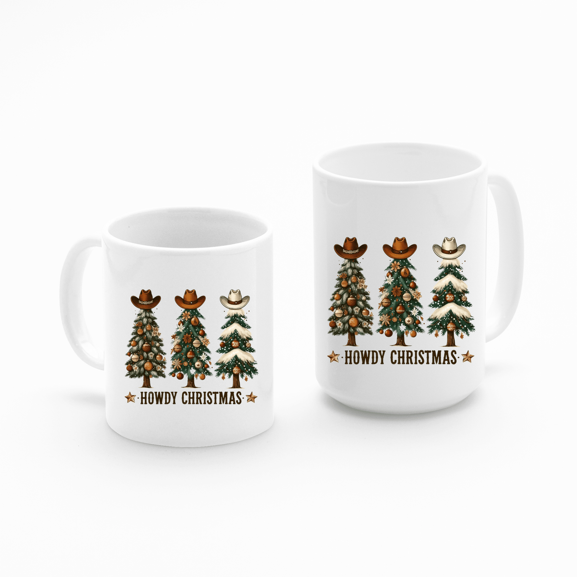 Howdy Christmas Mug | Funny Western Holiday Gift - Granville Designs