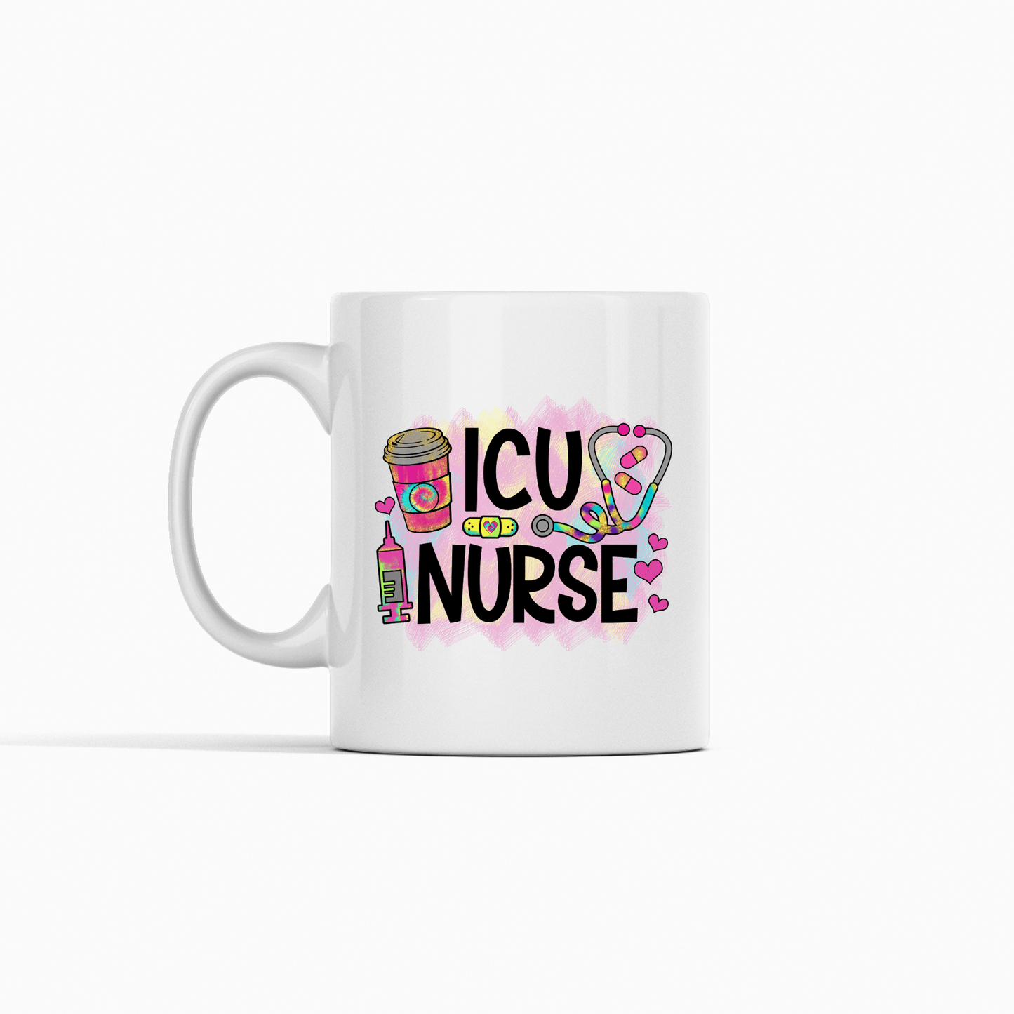 ICU Nurse Mug | Colorful Critical Care Nurse Gift - Granville Designs
