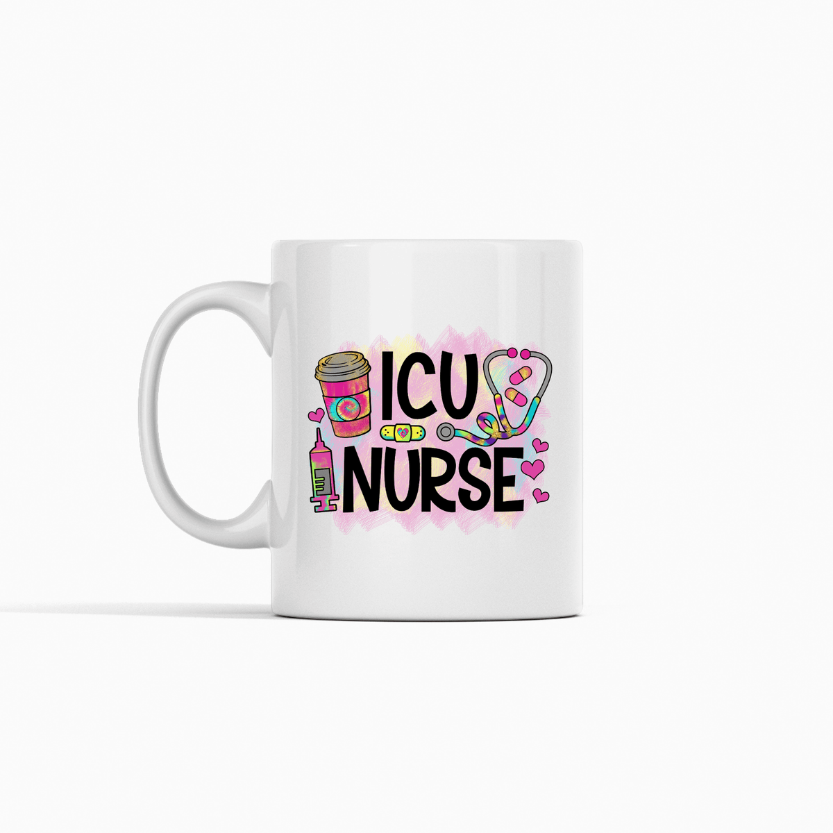 ICU Nurse Mug | Colorful Critical Care Nurse Gift - Granville Designs