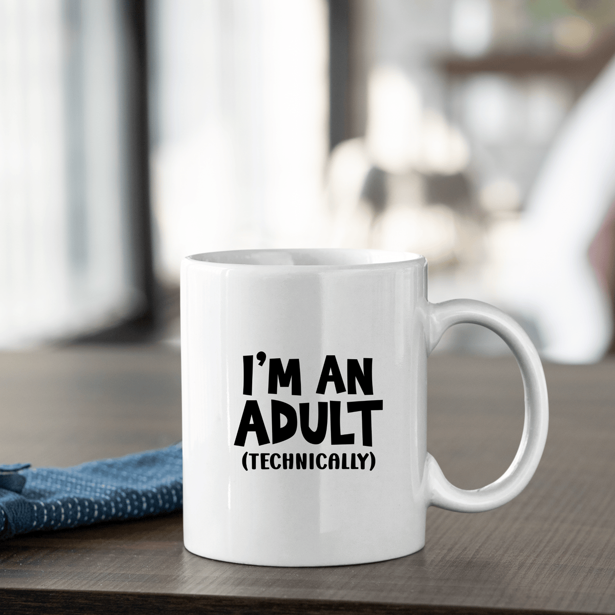 I’m an Adult (Technically) Mug | Funny Gift for Grown - ish People - Granville Designs