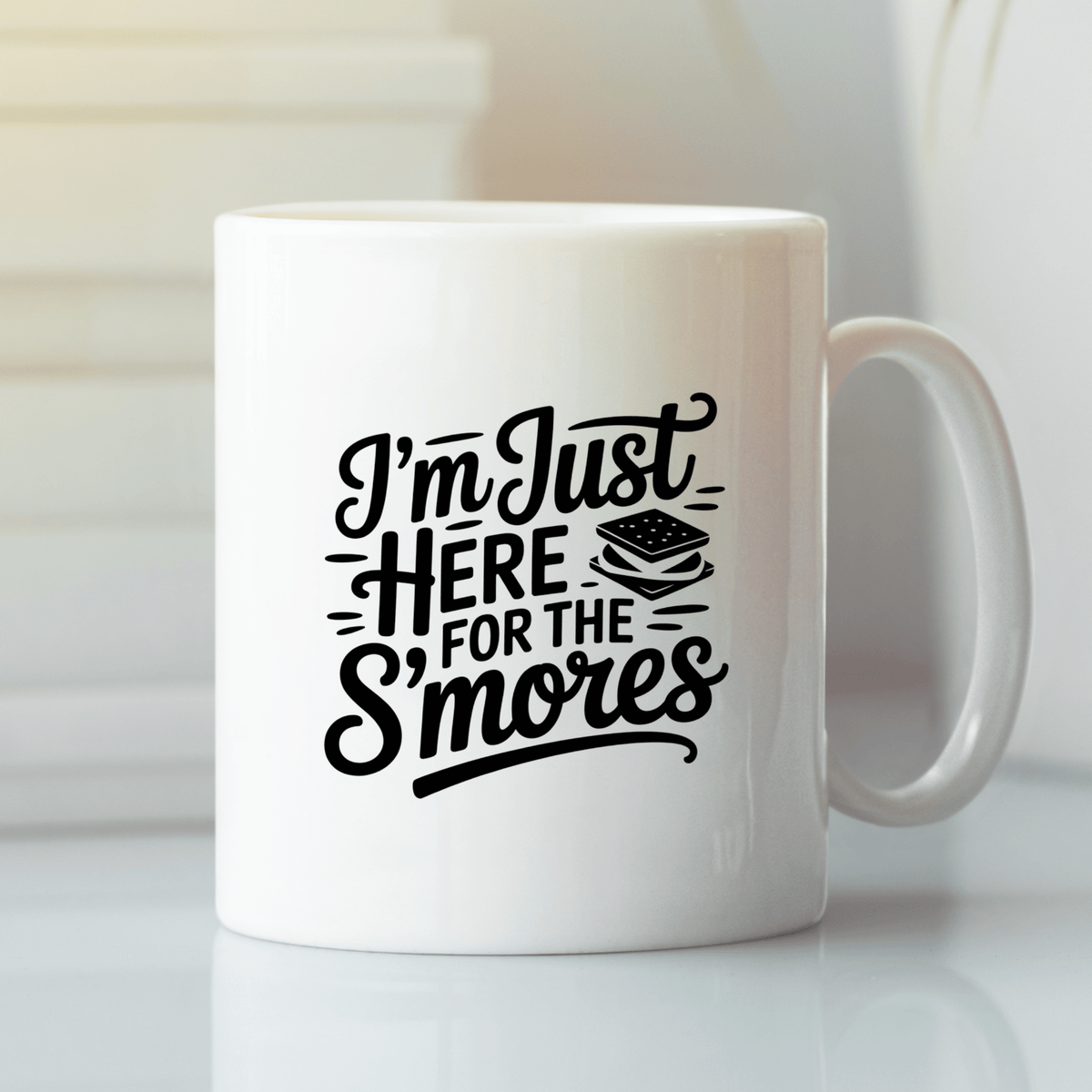 I'm Just Here for the S’mores Mug | Funny Camping Mug - Granville Designs