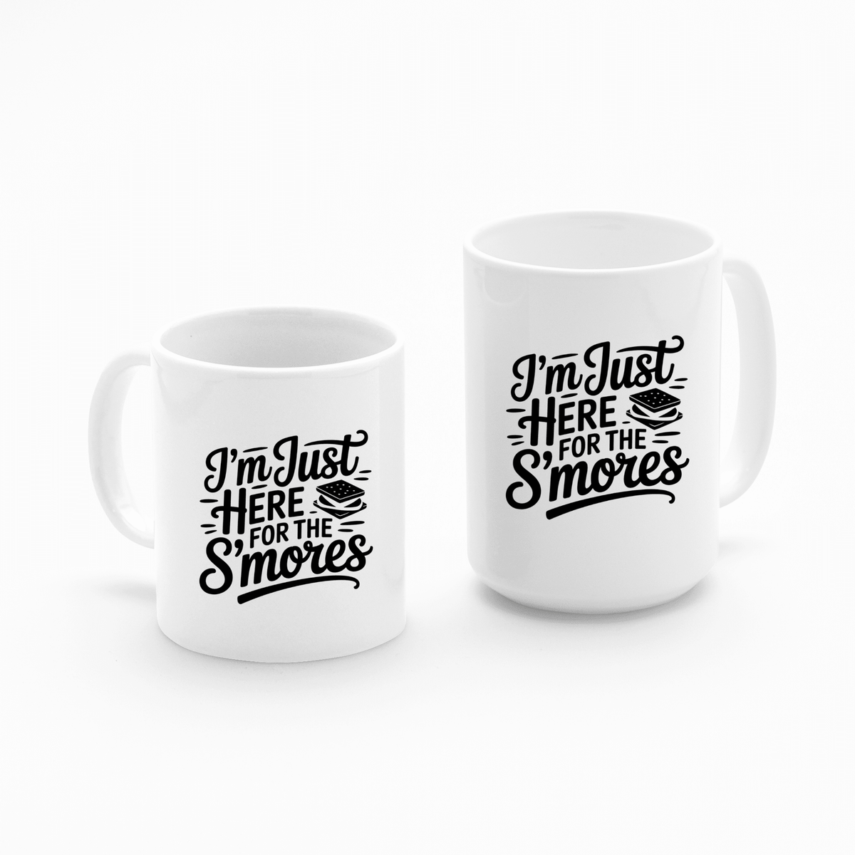 I'm Just Here for the S’mores Mug | Funny Camping Mug - Granville Designs