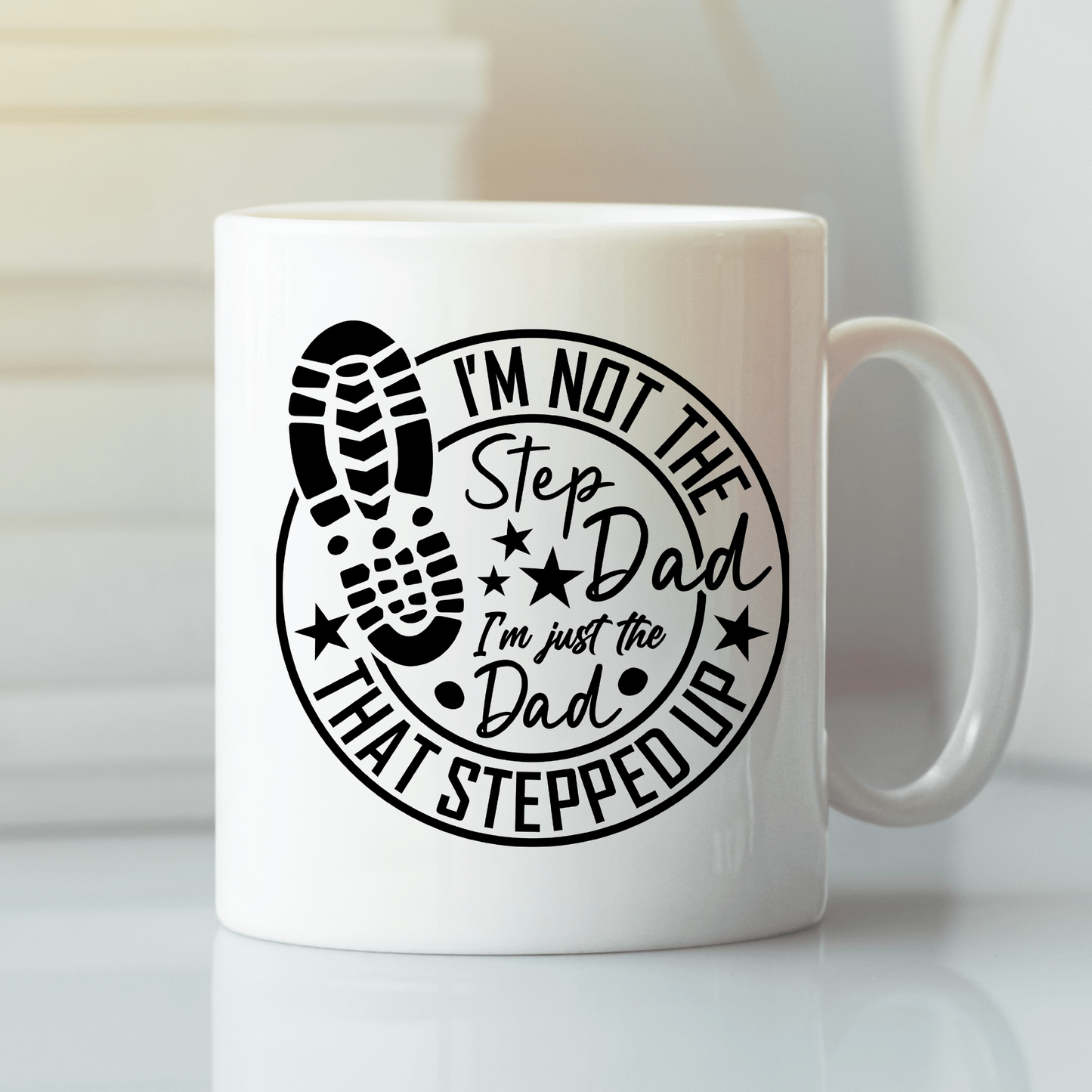 Stepdad Mug | Dad That Stepped Up Gift - Granville Designs
