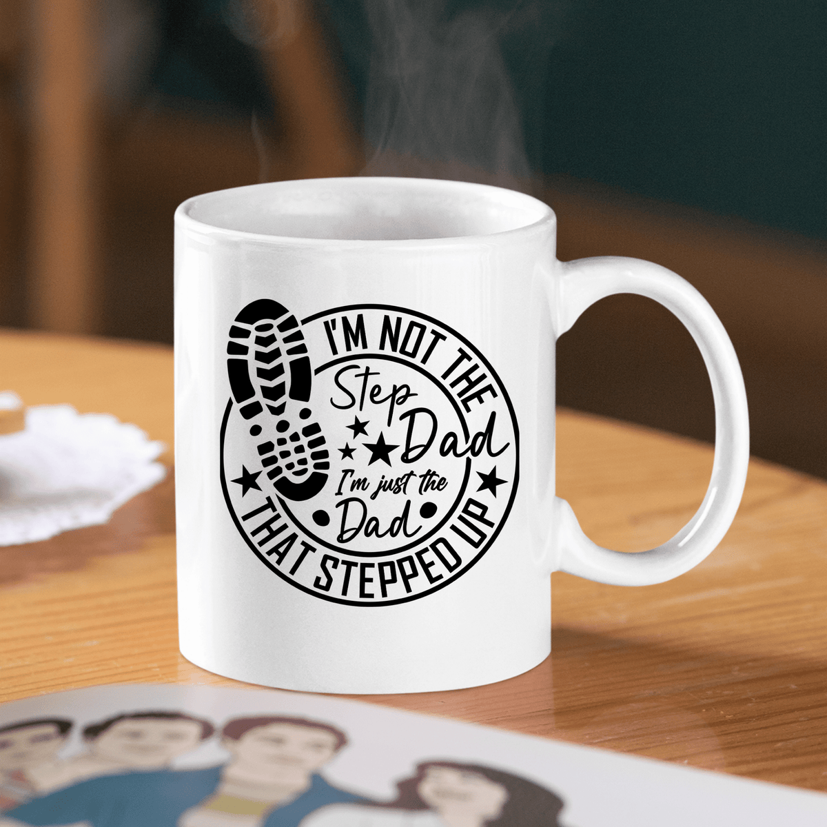Stepdad Mug | Dad That Stepped Up Gift - Granville Designs