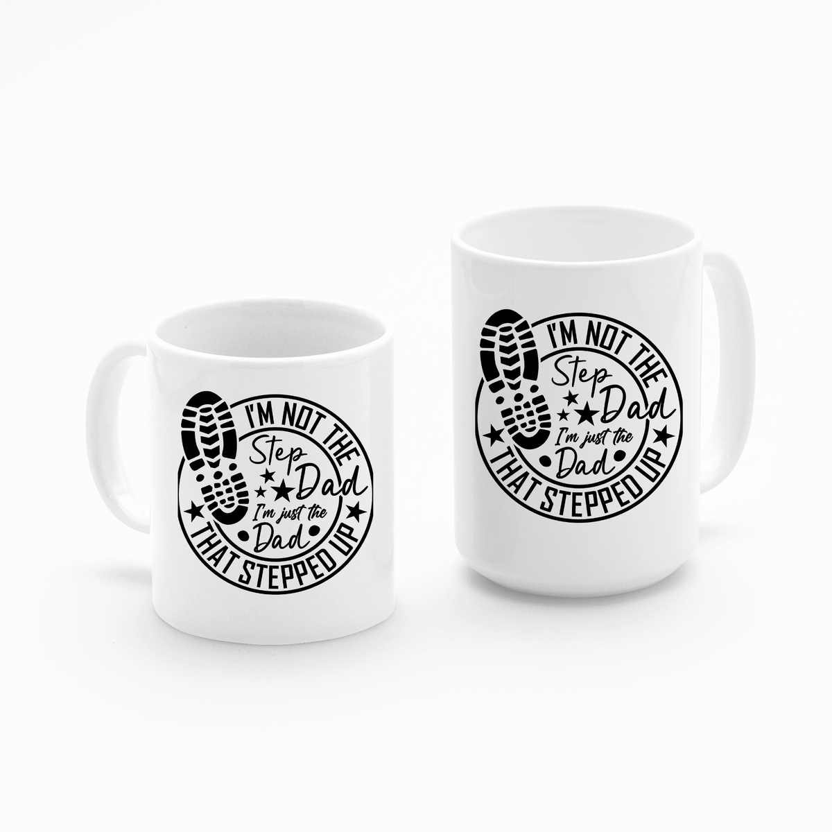 Stepdad Mug | Dad That Stepped Up Gift - Granville Designs