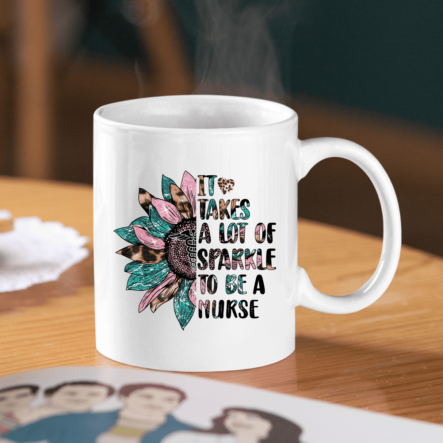It Takes A Lot of Sparkle Nurse Mug | Funny Nurse Gift - Granville Designs