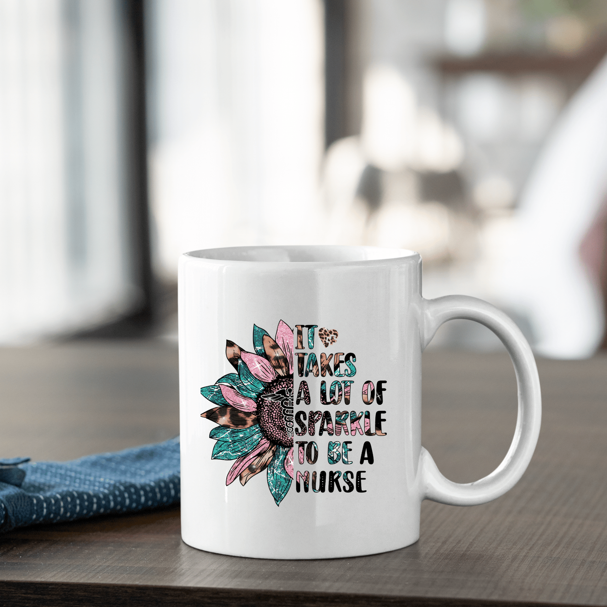 It Takes A Lot of Sparkle Nurse Mug | Funny Nurse Gift - Granville Designs