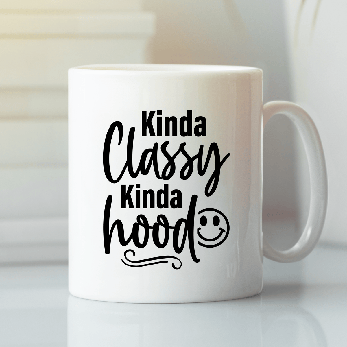 Kinda Classy Kinda Hood Mug | Funny Sass Gift - Granville Designs