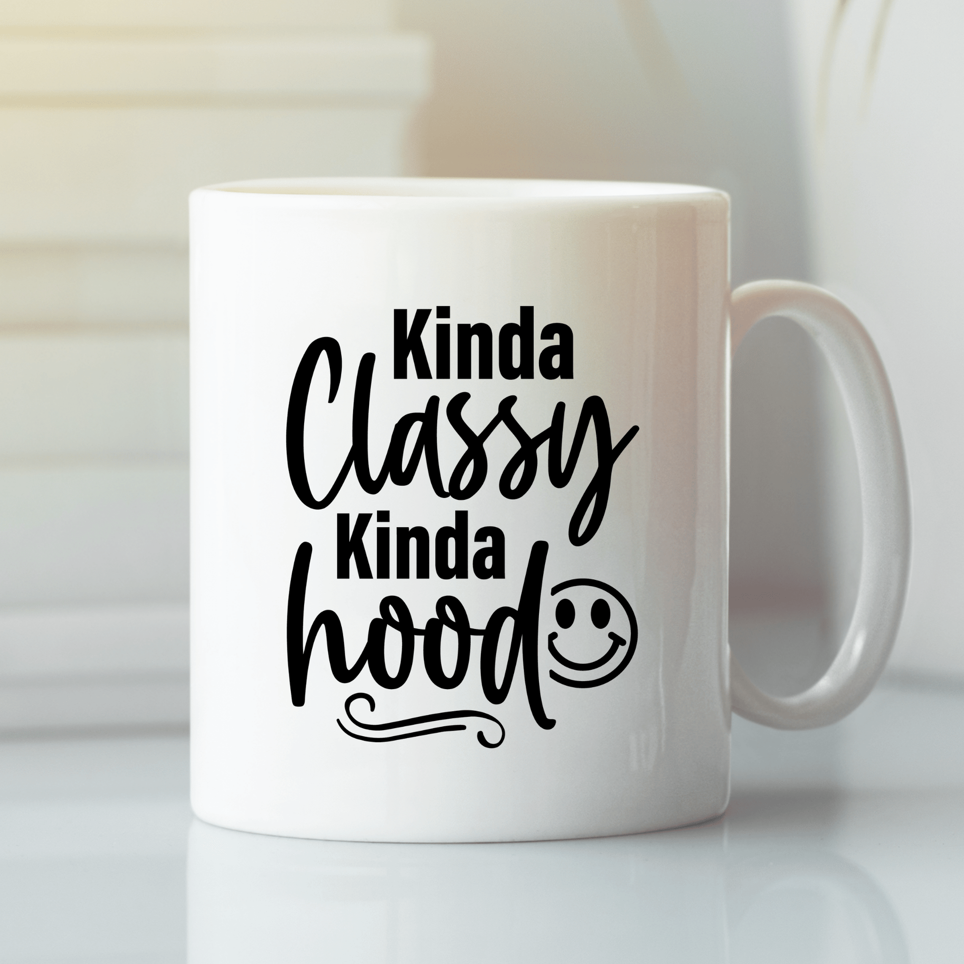 Kinda Classy Kinda Hood Mug | Funny Sass Gift - Granville Designs