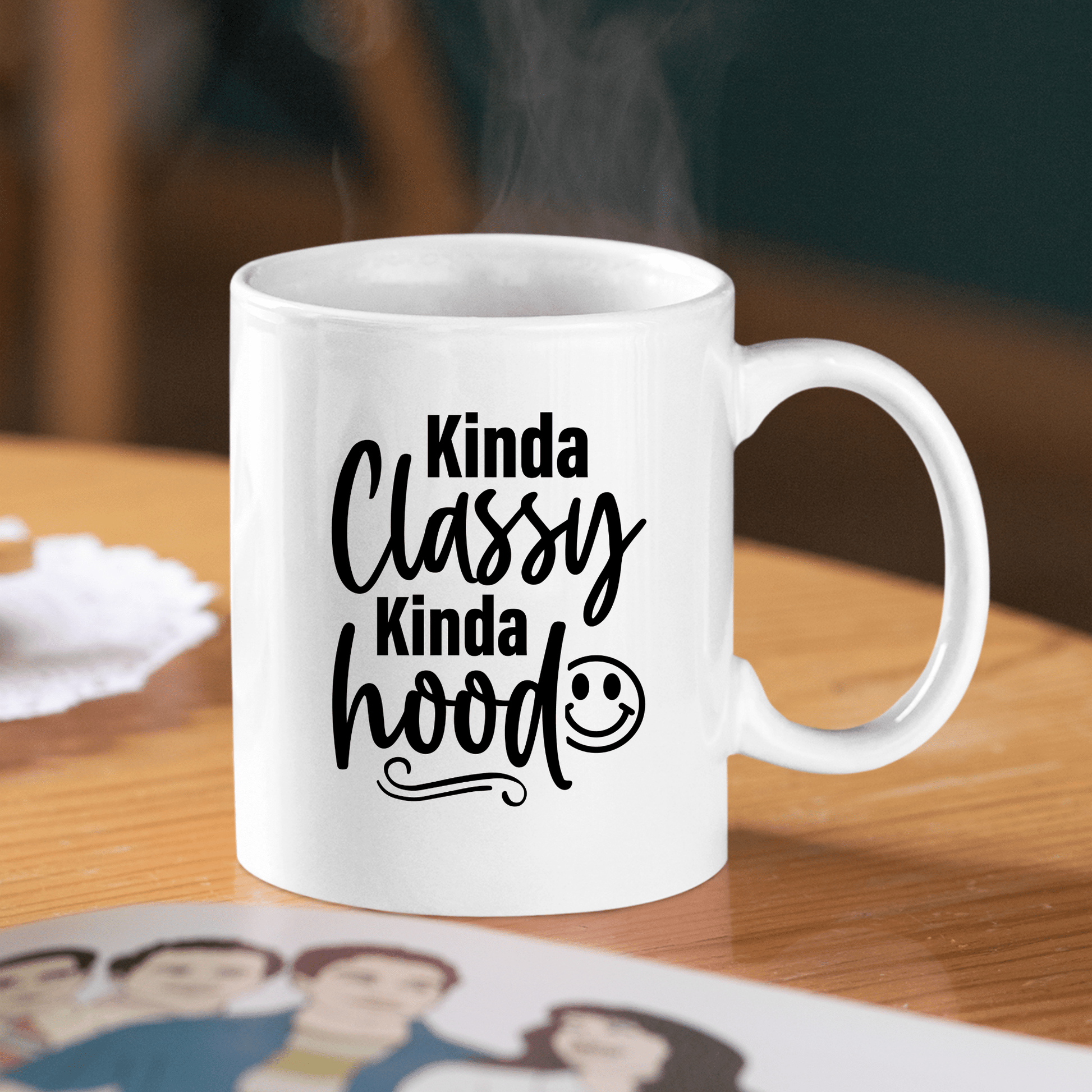 Kinda Classy Kinda Hood Mug | Funny Sass Gift - Granville Designs