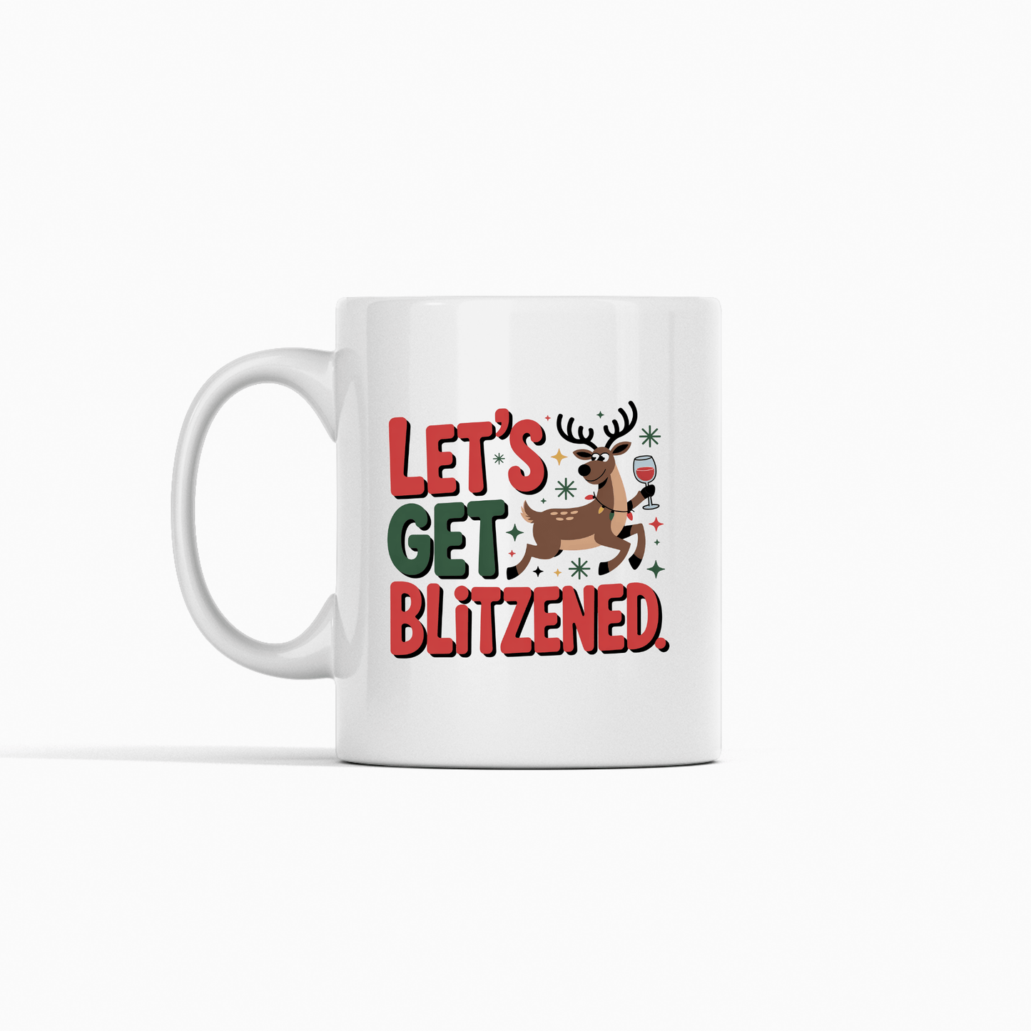 Let’s Get Blitzened Christmas Mug - Granville Designs