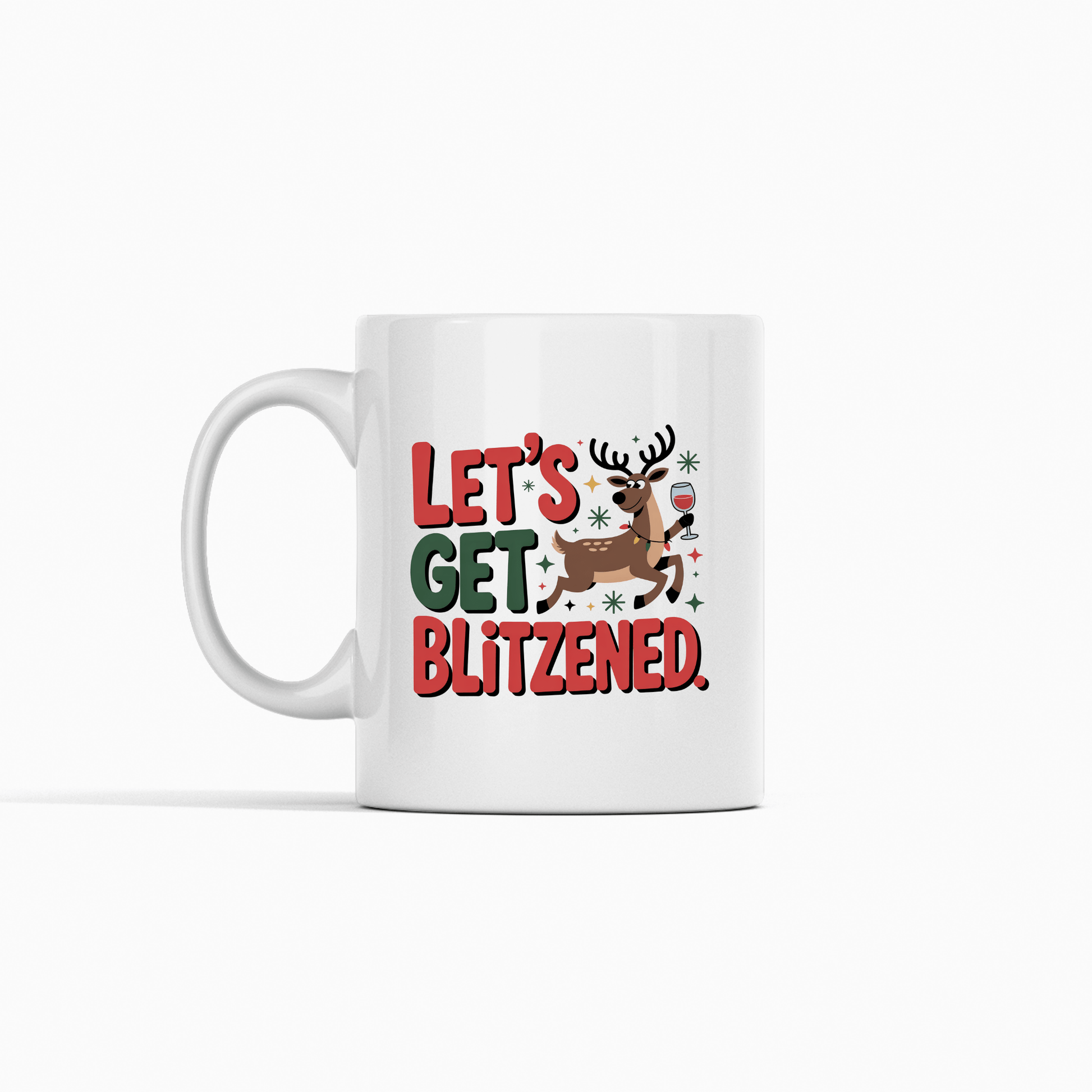Let’s Get Blitzened Christmas Mug - Granville Designs