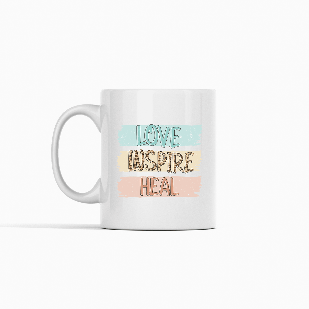 Love Inspire Heal Nurse Mug | Inspirational Nurse Gift - Granville Designs