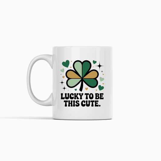 Lucky to Be This Cute Mug | Funny St. Patrick’s Day Gift - Granville Designs