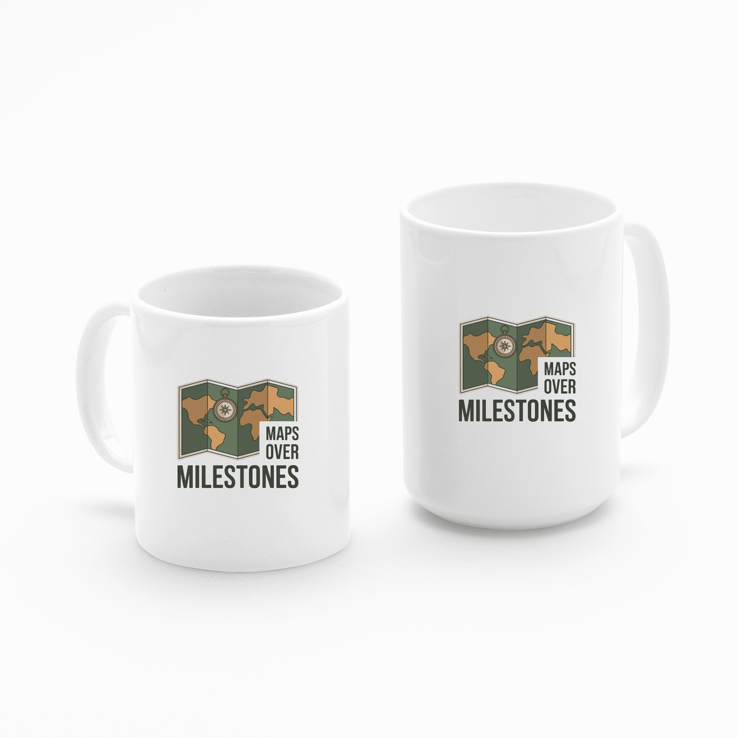 Maps Over Milestones | Travel Lover Mug - Granville Designs