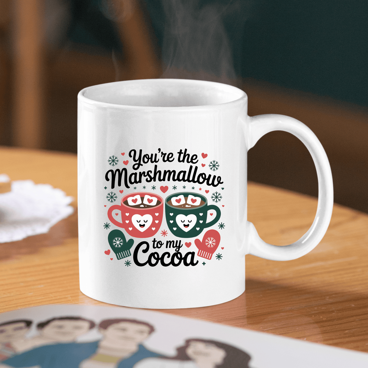 You're the Marshmallow to My Cocoa Mug - Granville Designs