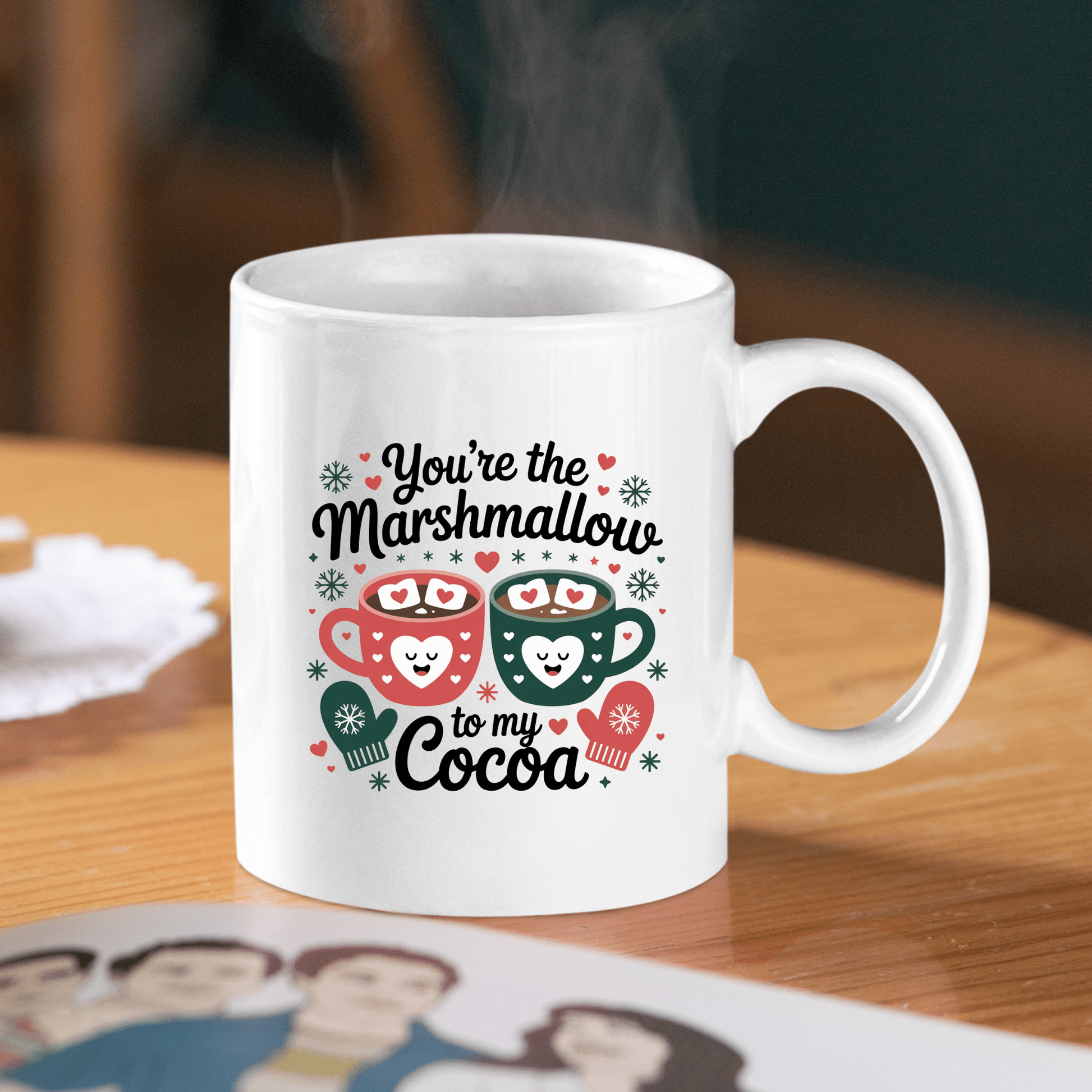 You're the Marshmallow to My Cocoa Mug - Granville Designs