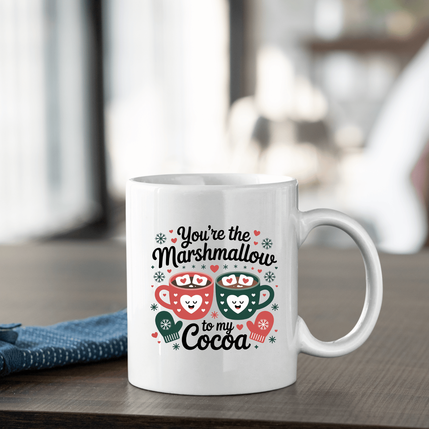 You're the Marshmallow to My Cocoa Mug - Granville Designs