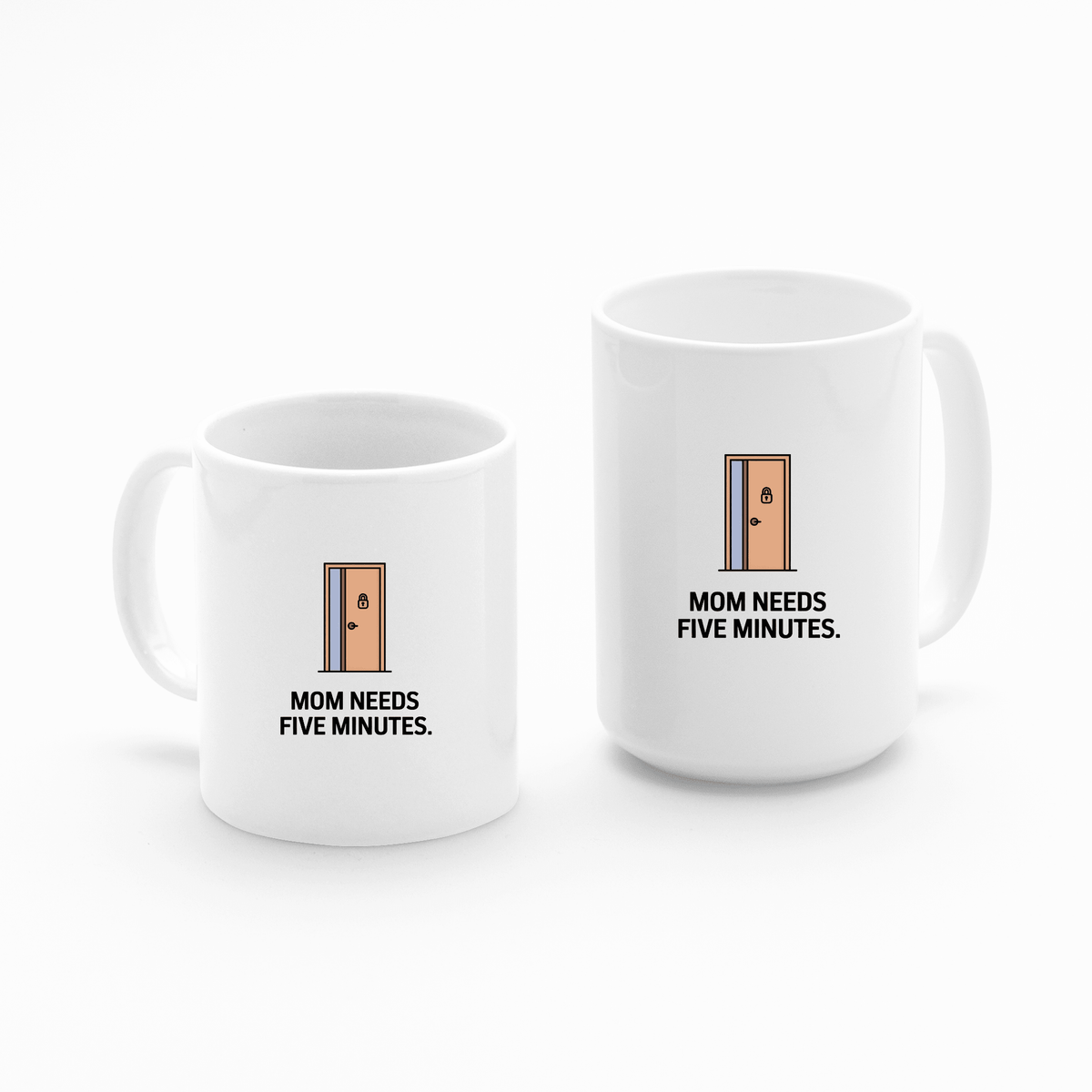 Mom Needs Five Minutes Mother’s Day Mug - Granville Designs