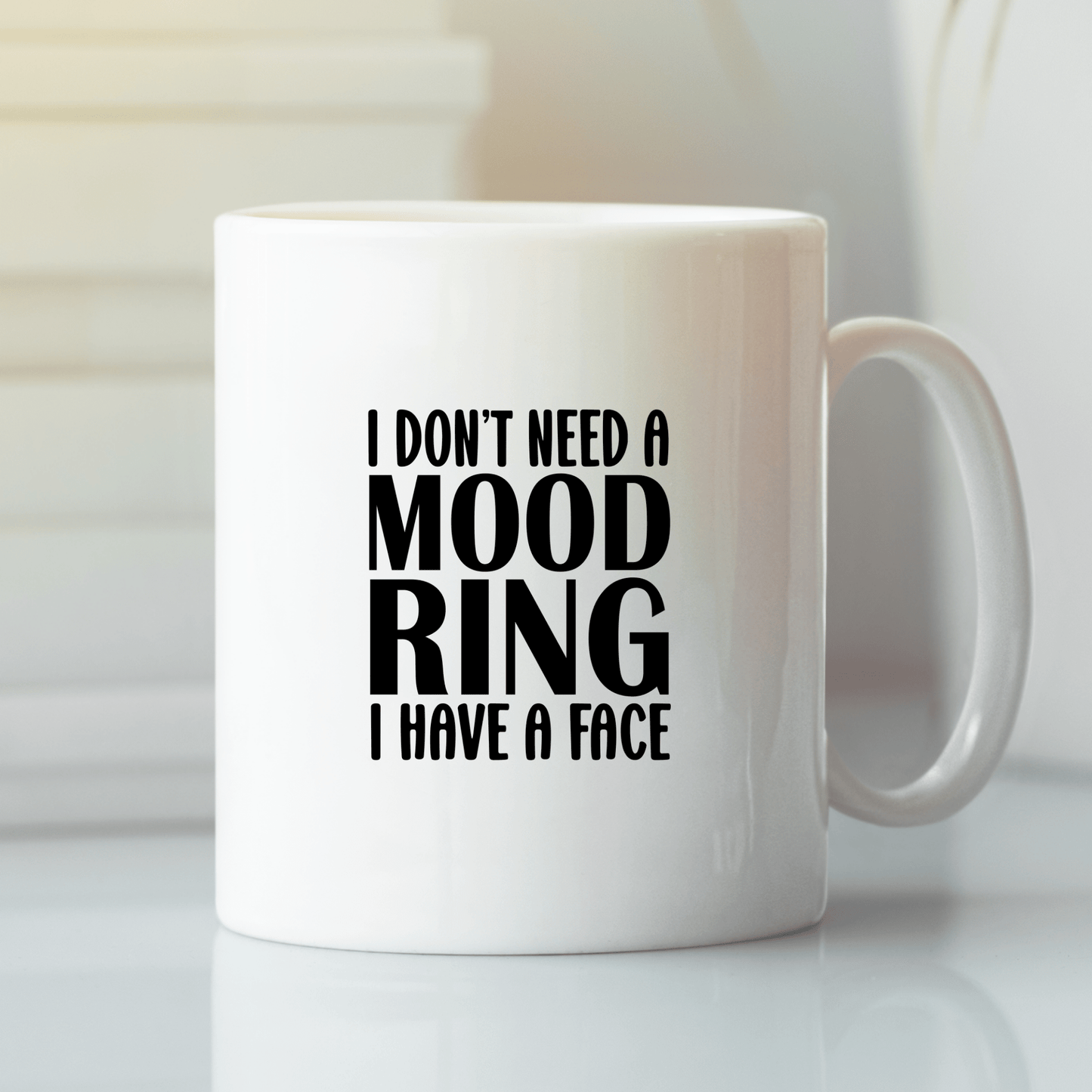 Mood Ring Mug | Funny Mug for People With Expressive Faces - Granville Designs