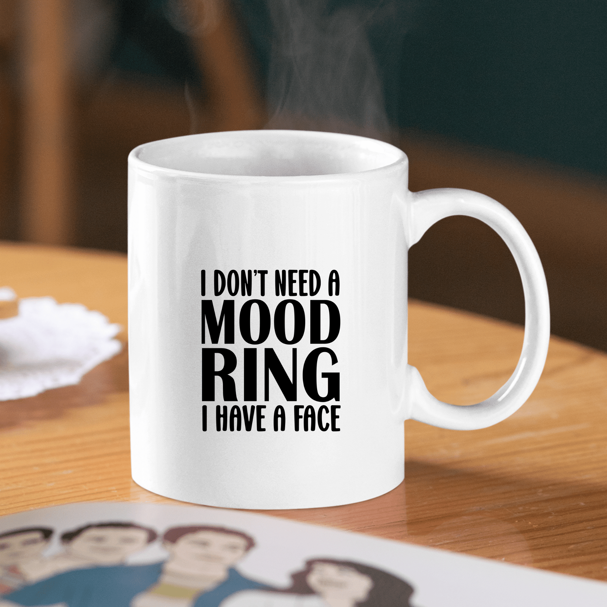 Mood Ring Mug | Funny Mug for People With Expressive Faces - Granville Designs