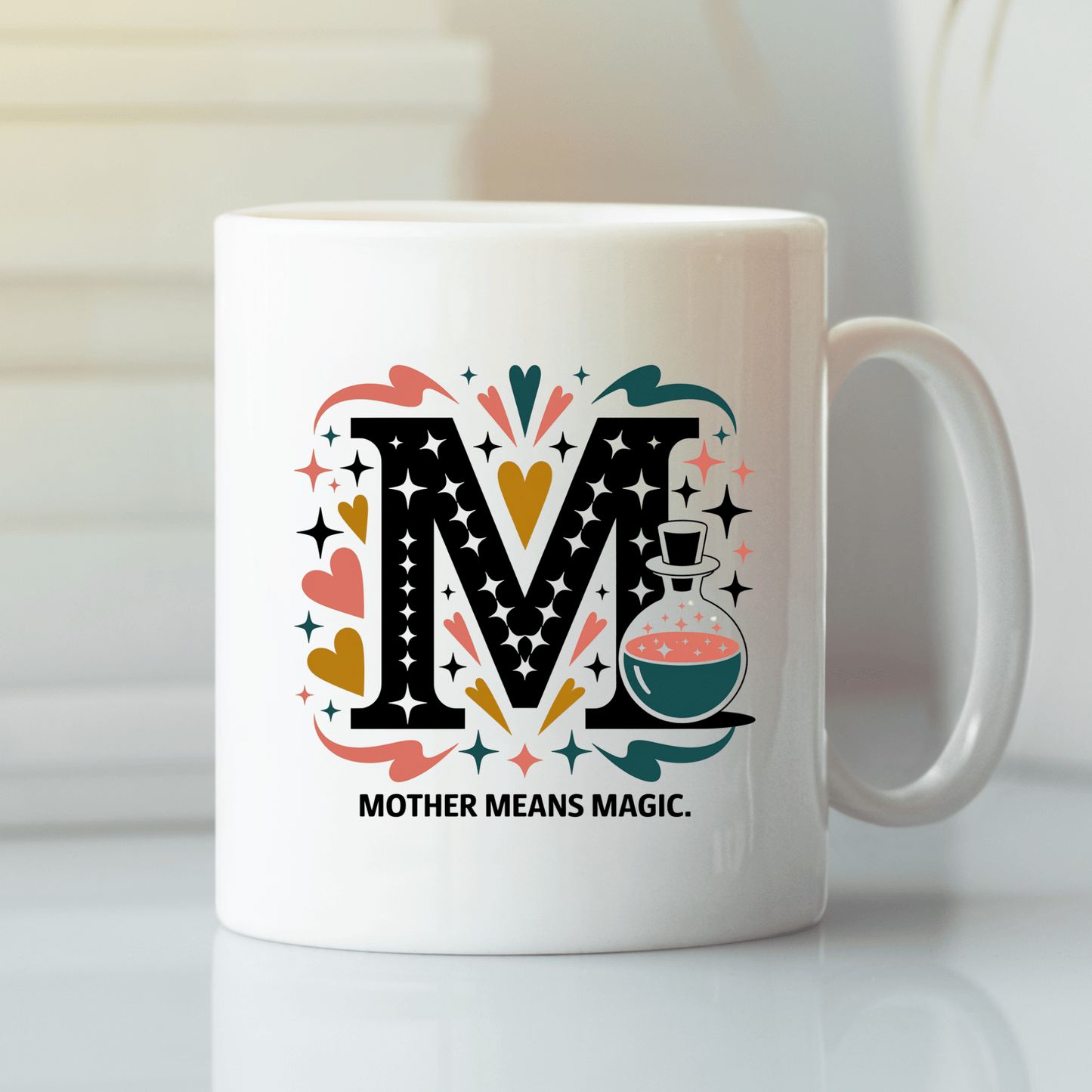 Mother Means Magic Mug | Whimsical Mother’s Day Gift - Granville Designs