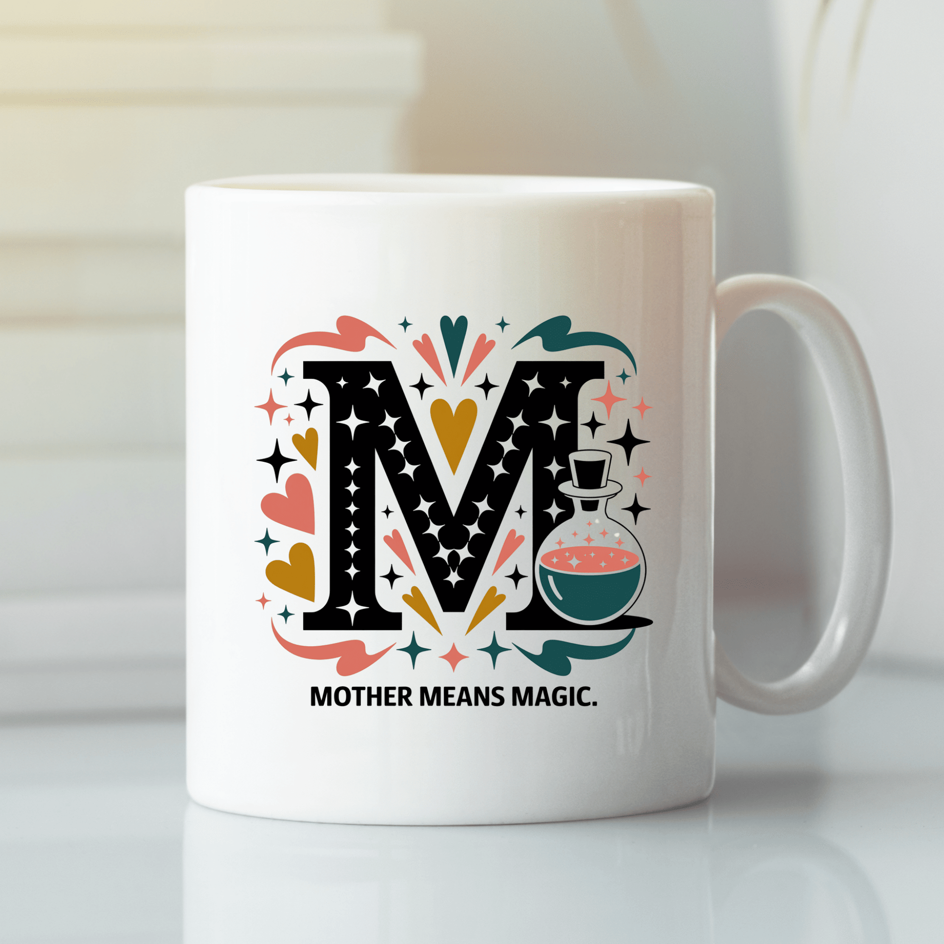 Mother Means Magic Mug | Whimsical Mother’s Day Gift - Granville Designs