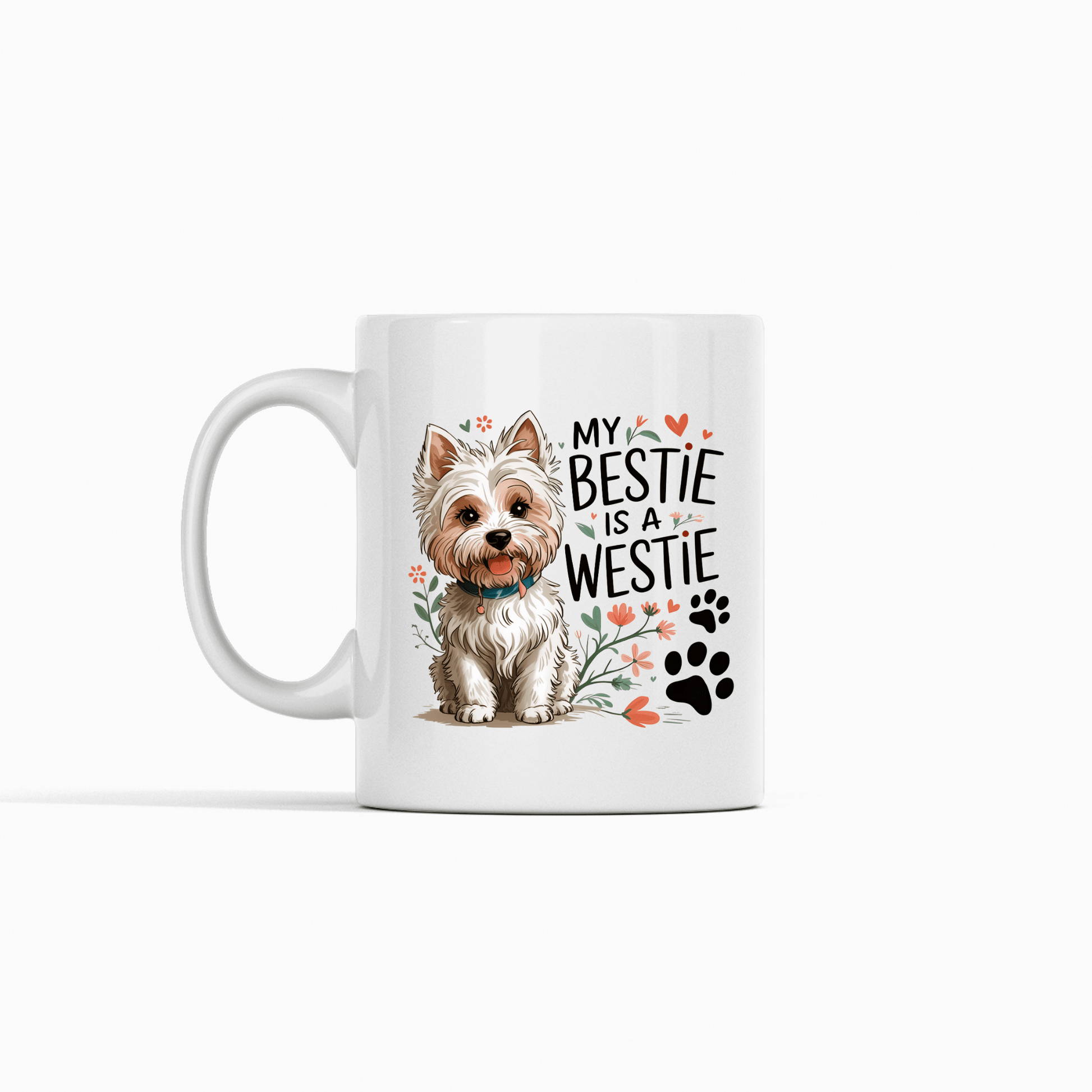 Dog Lover Westie Mug | My Bestie Is a Westie - Granville Designs